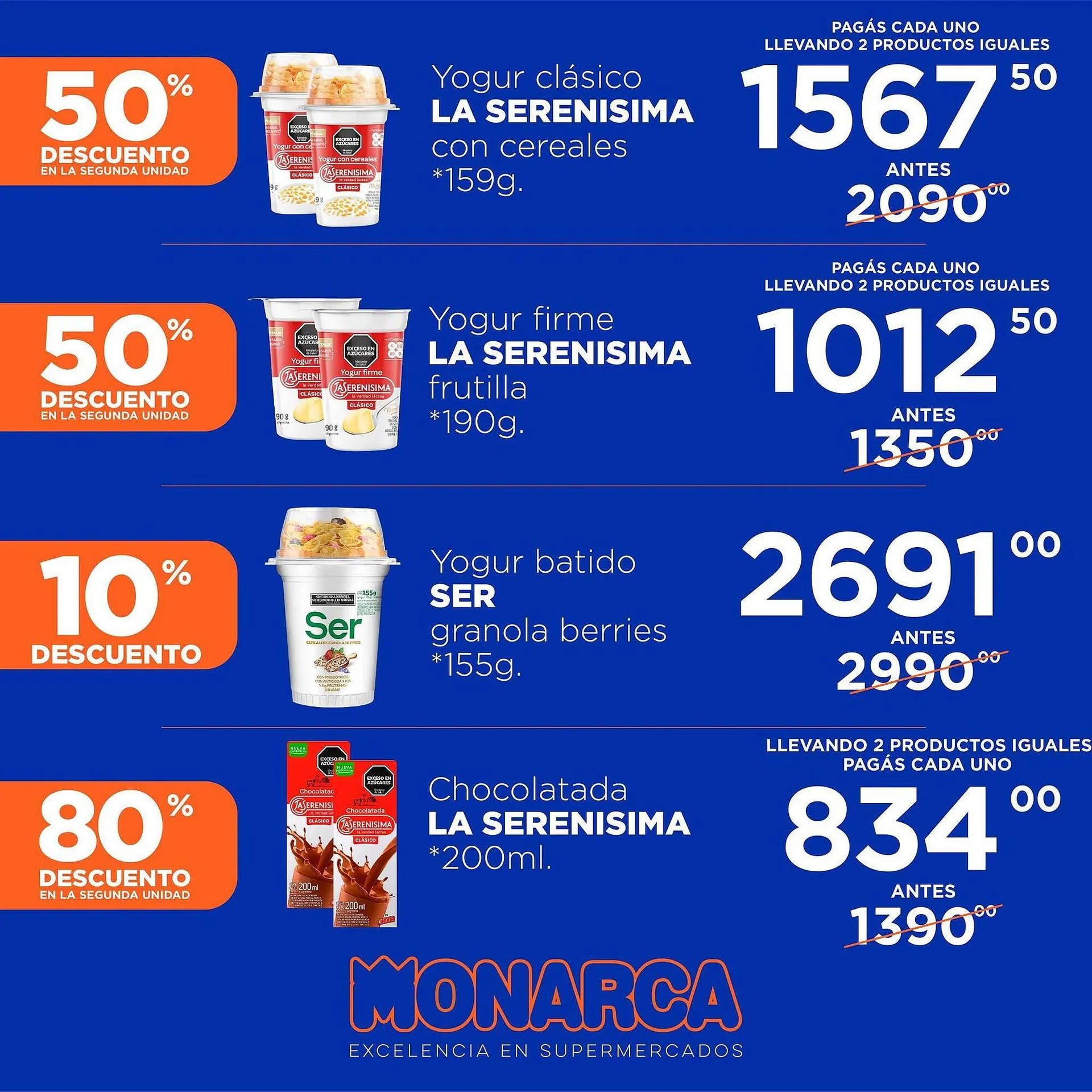 Ofertas de Catálogo Supermercados Monarca 28 de octubre al 30 de octubre 2024 - Página 5 del catálogo