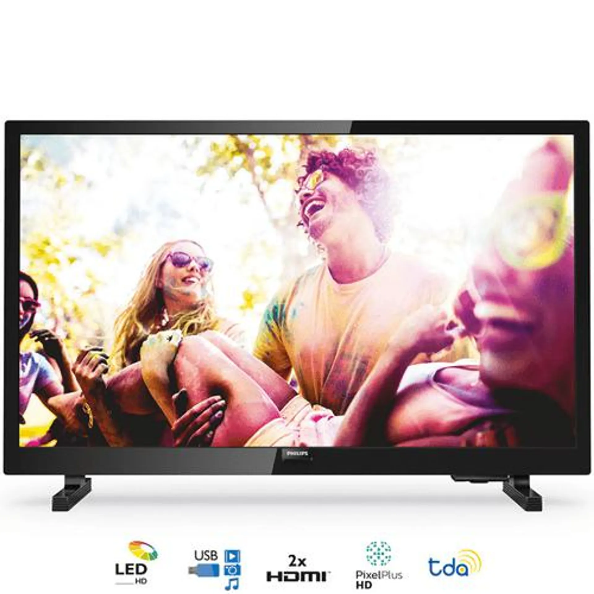 TV LED PHILIPS 24- HD BLACK 24PHD5565-77