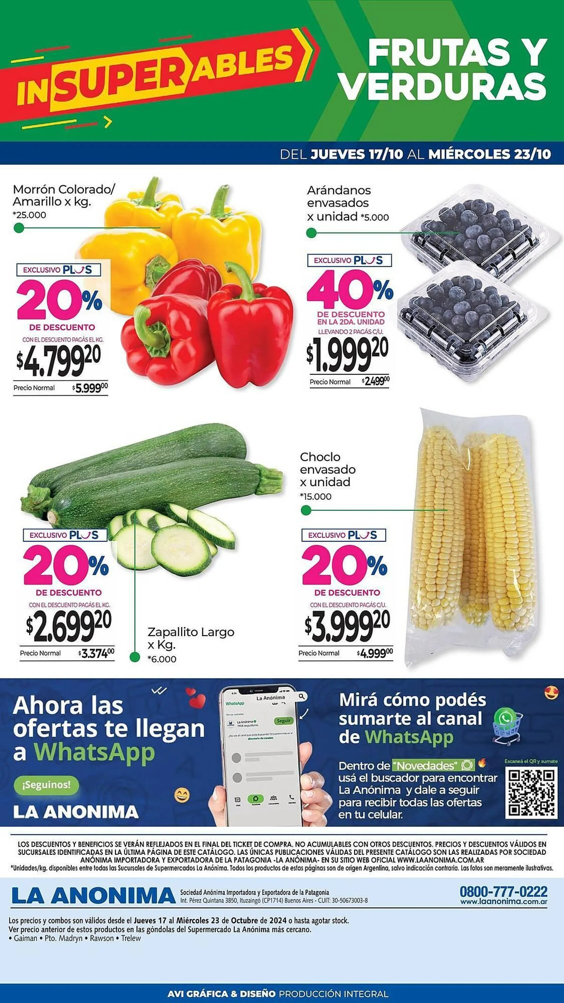 Ofertas de Catálogo La Anonima 17 de octubre al 31 de octubre 2024 - Página 6 del catálogo