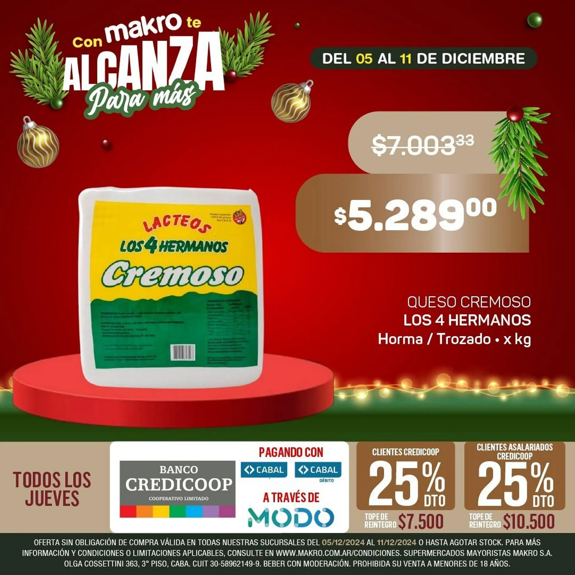 Ofertas de Catálogo Makro 5 de diciembre al 11 de diciembre 2024 - Página 5 del catálogo