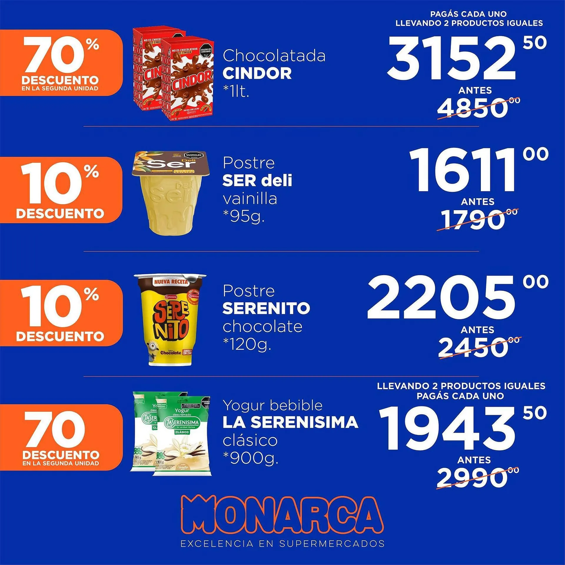 Ofertas de Catálogo Supermercados Monarca 28 de octubre al 30 de octubre 2024 - Página 3 del catálogo