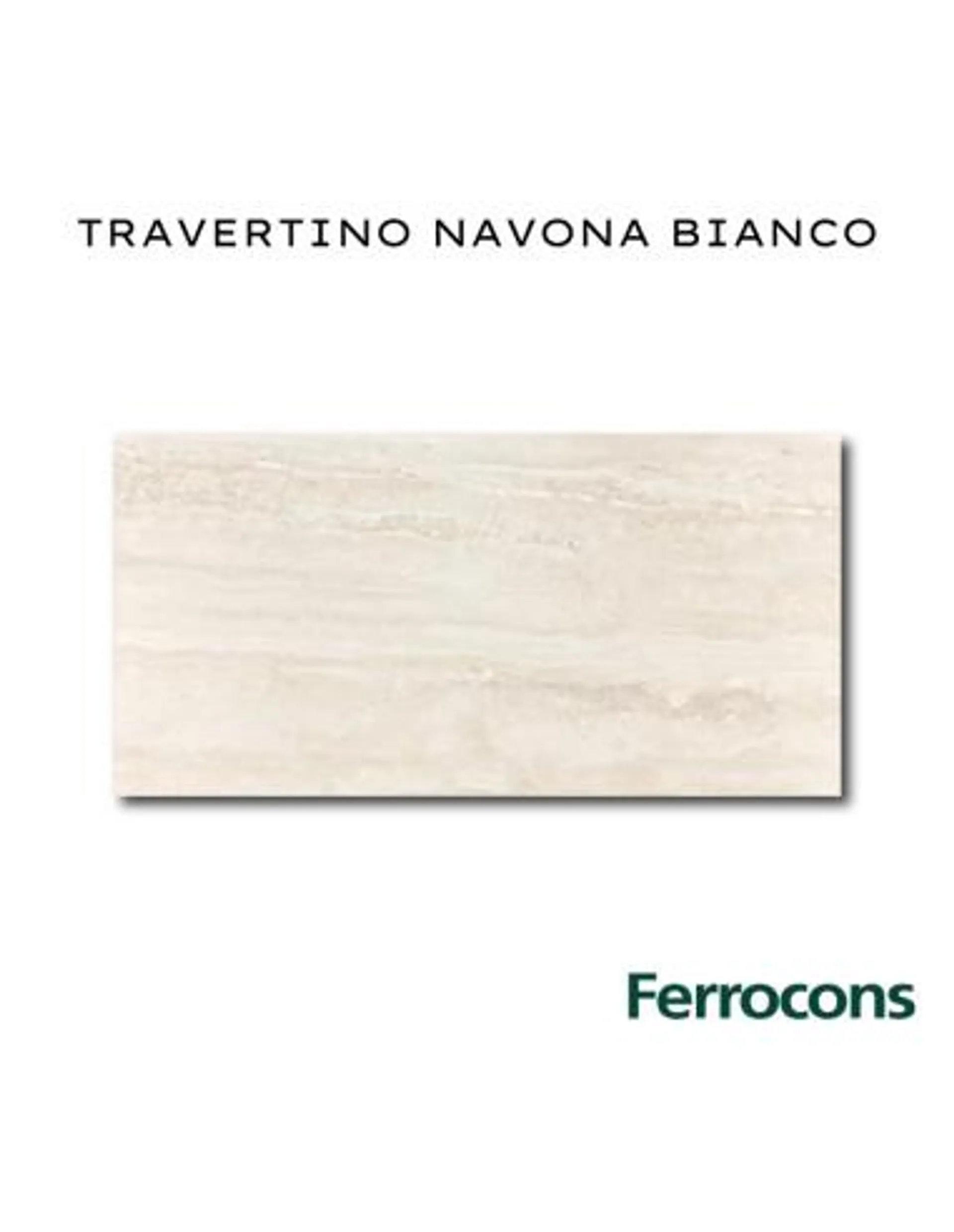 PORTOBELLO TRAVERTINO NAVONA BIANCO 60X120 M2