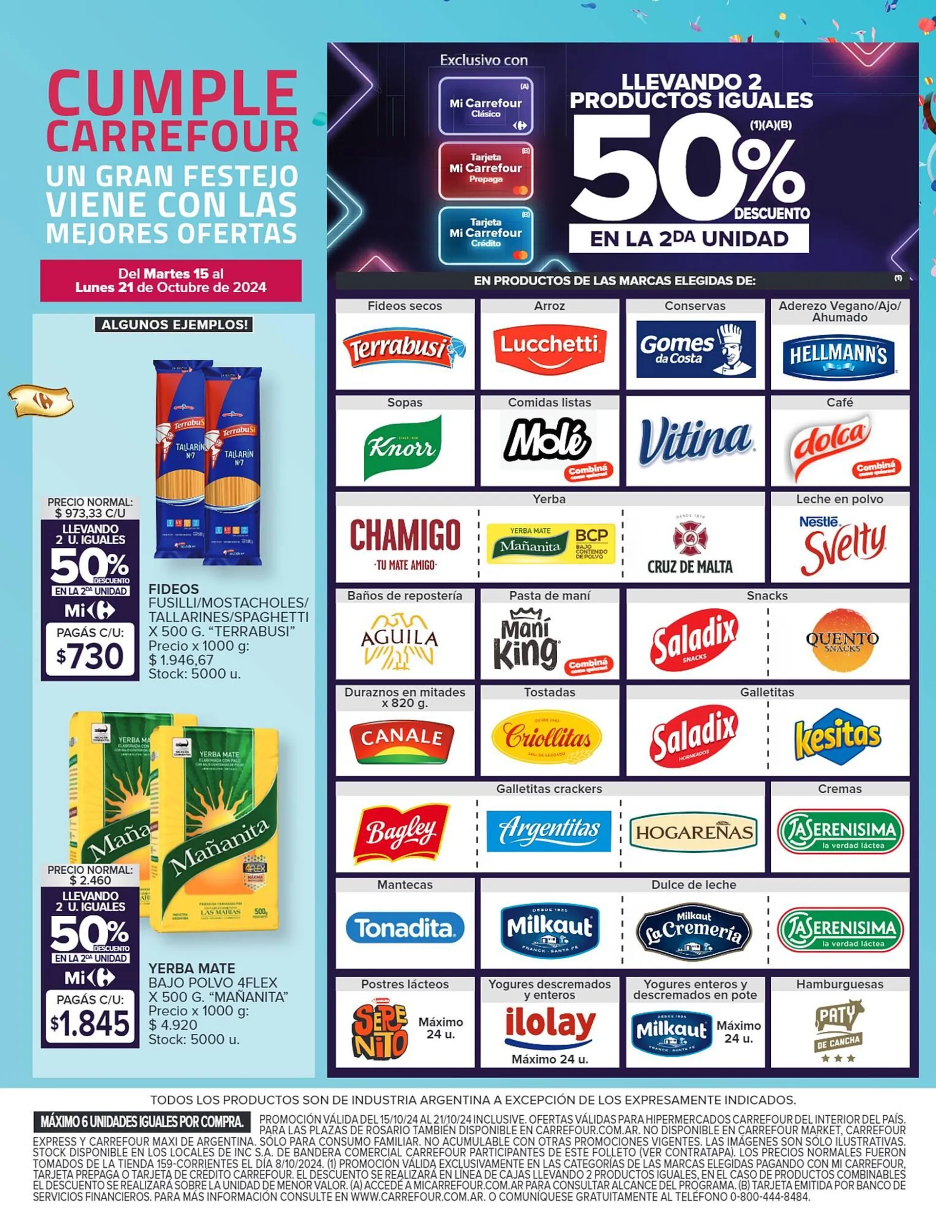 Ofertas de Catálogo Carrefour 15 de octubre al 21 de octubre 2024 - Página 9 del catálogo