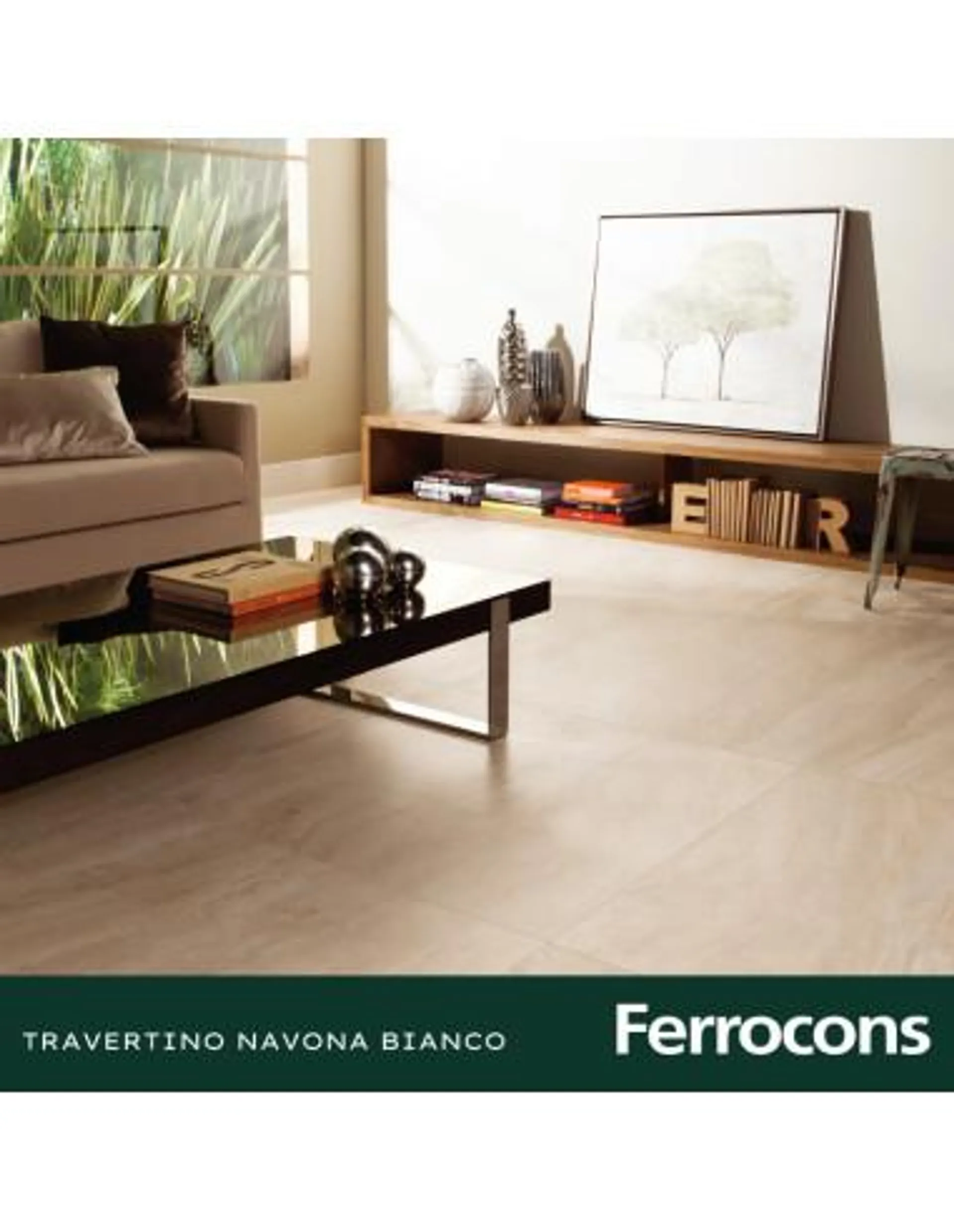 PORTOBELLO TRAVERTINO NAVONA BIANCO 60X60 NAT RET