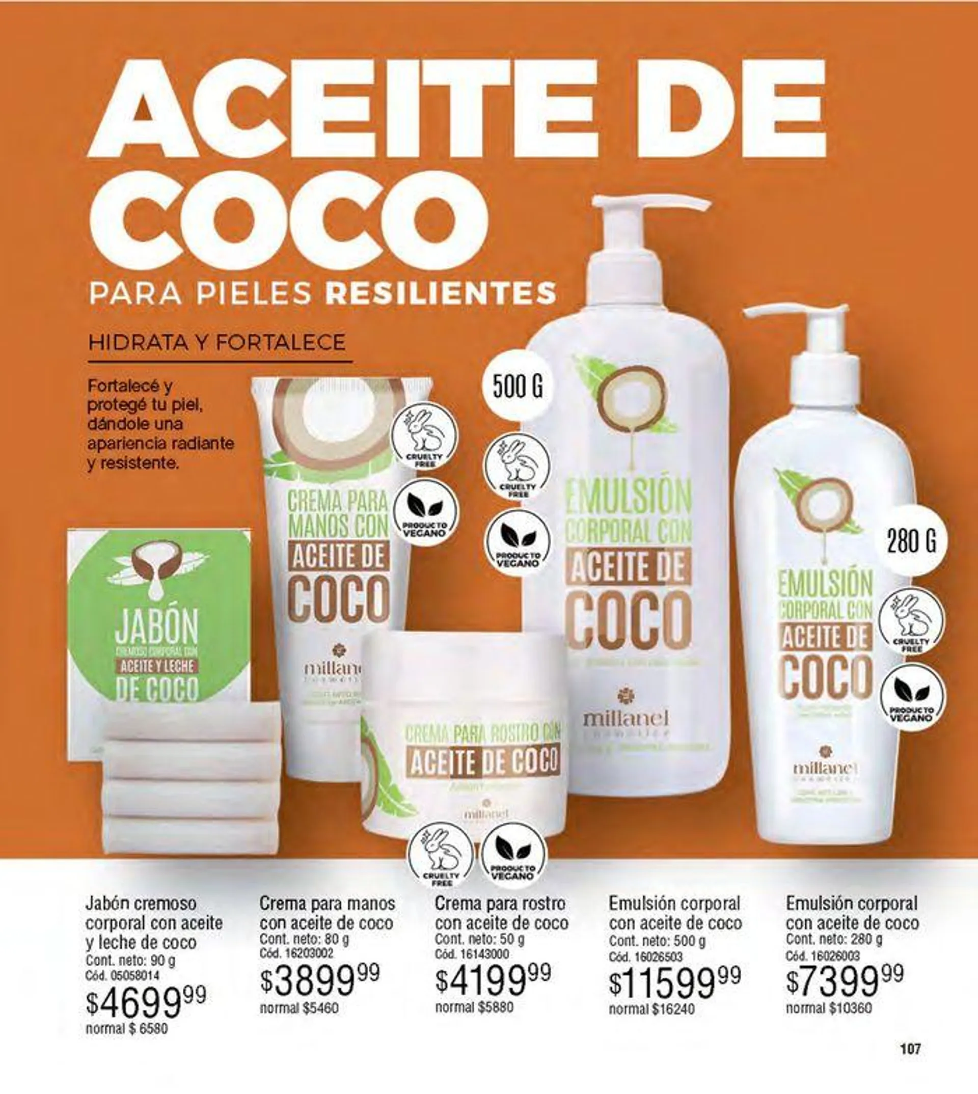 Ofertas de Catálogo Cosmeticos Millanel C8/24 5 de julio al 28 de julio 2024 - Página 107 del catálogo