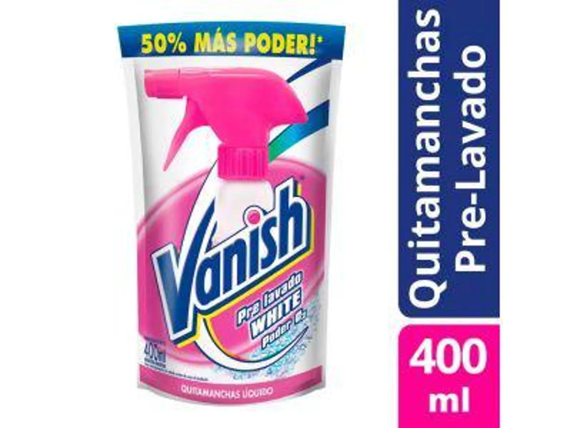 PRELAVADO VANISH WHITE 02 400 ML