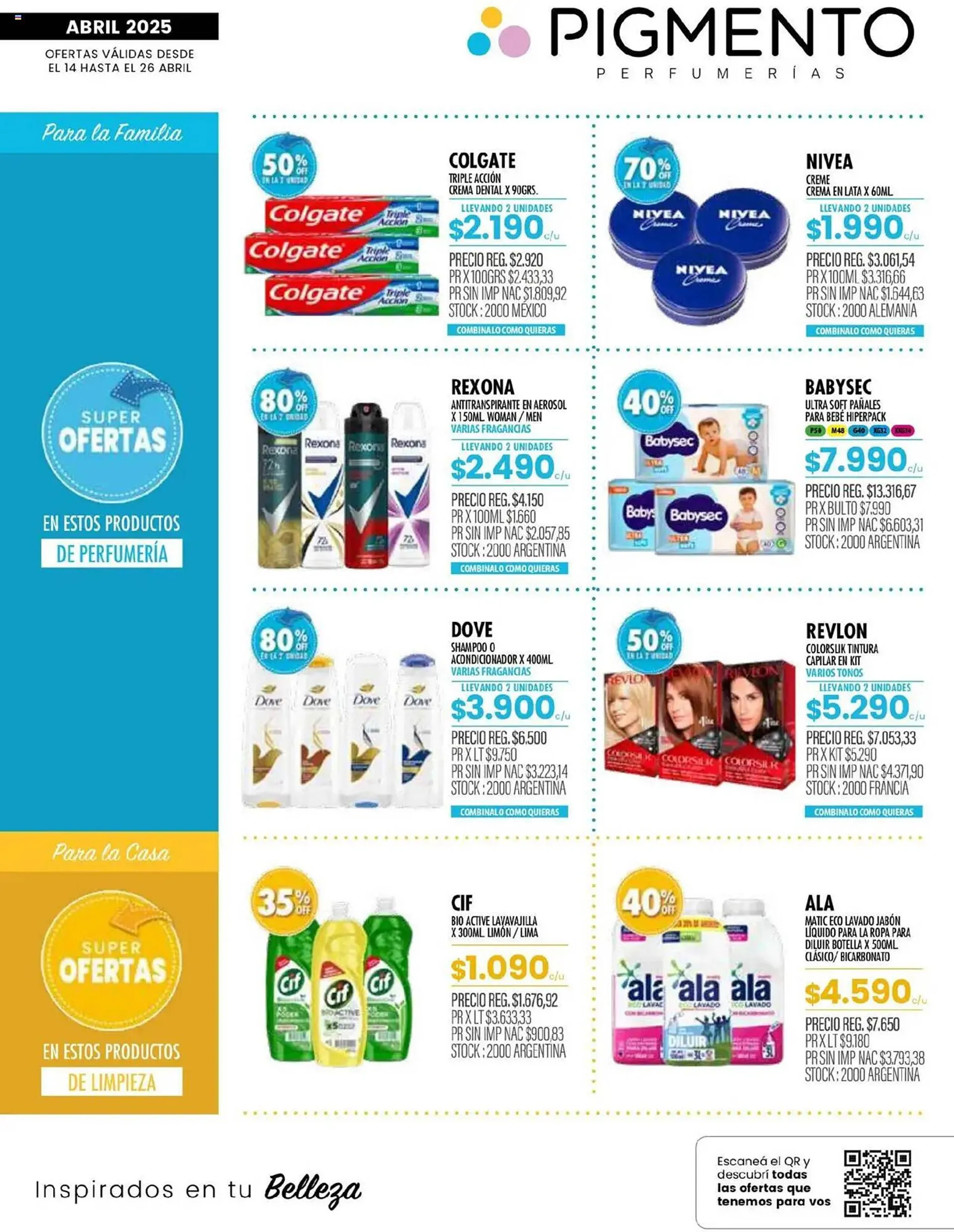 Ofertas de Catálogo Pigmento 14 de abril al 26 de abril 2025 - Página 1 del catálogo