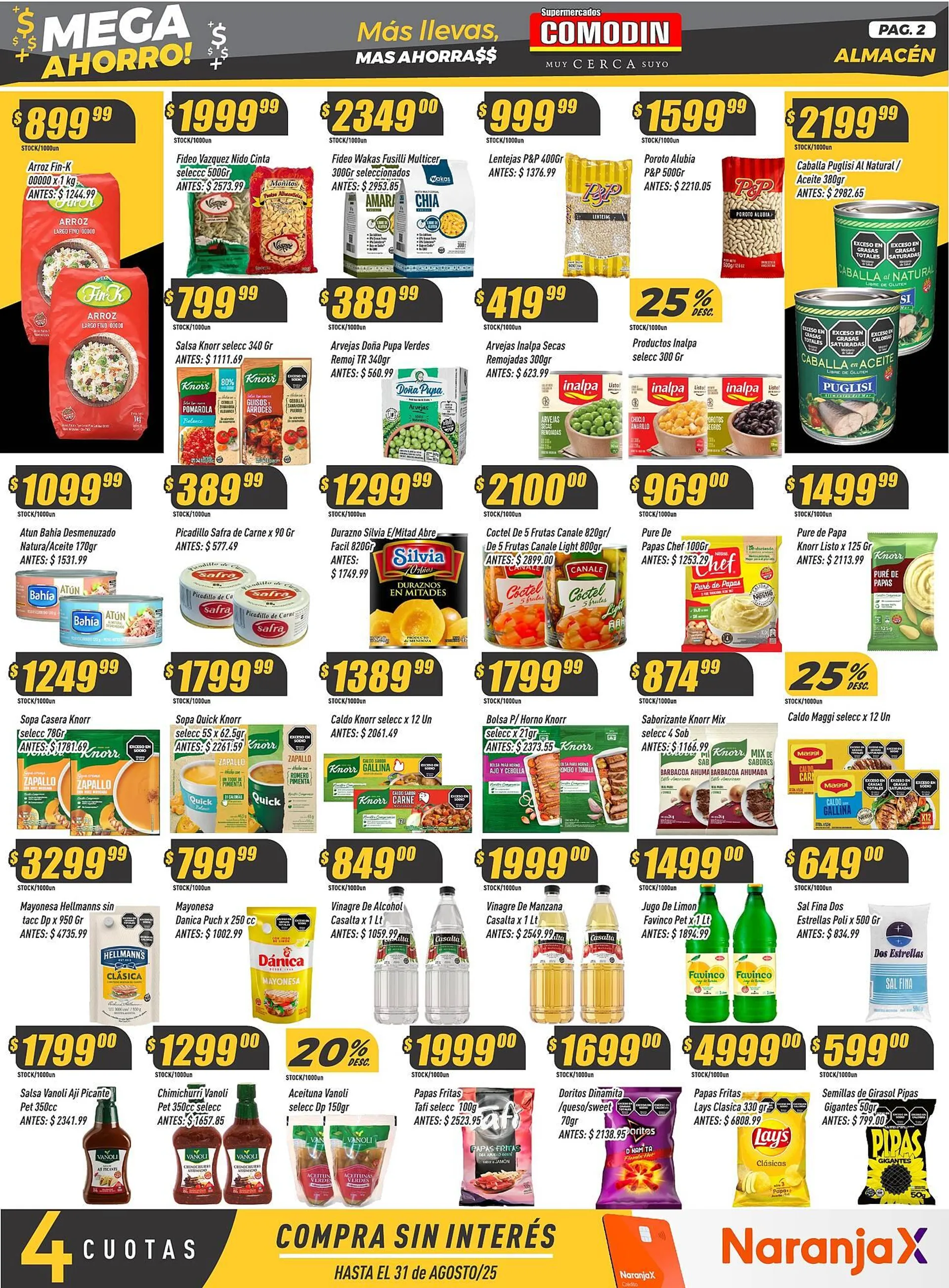 Ofertas de Catálogo Supermercados Comodin 3 de julio al 10 de julio 2025 - Página 2 del catálogo