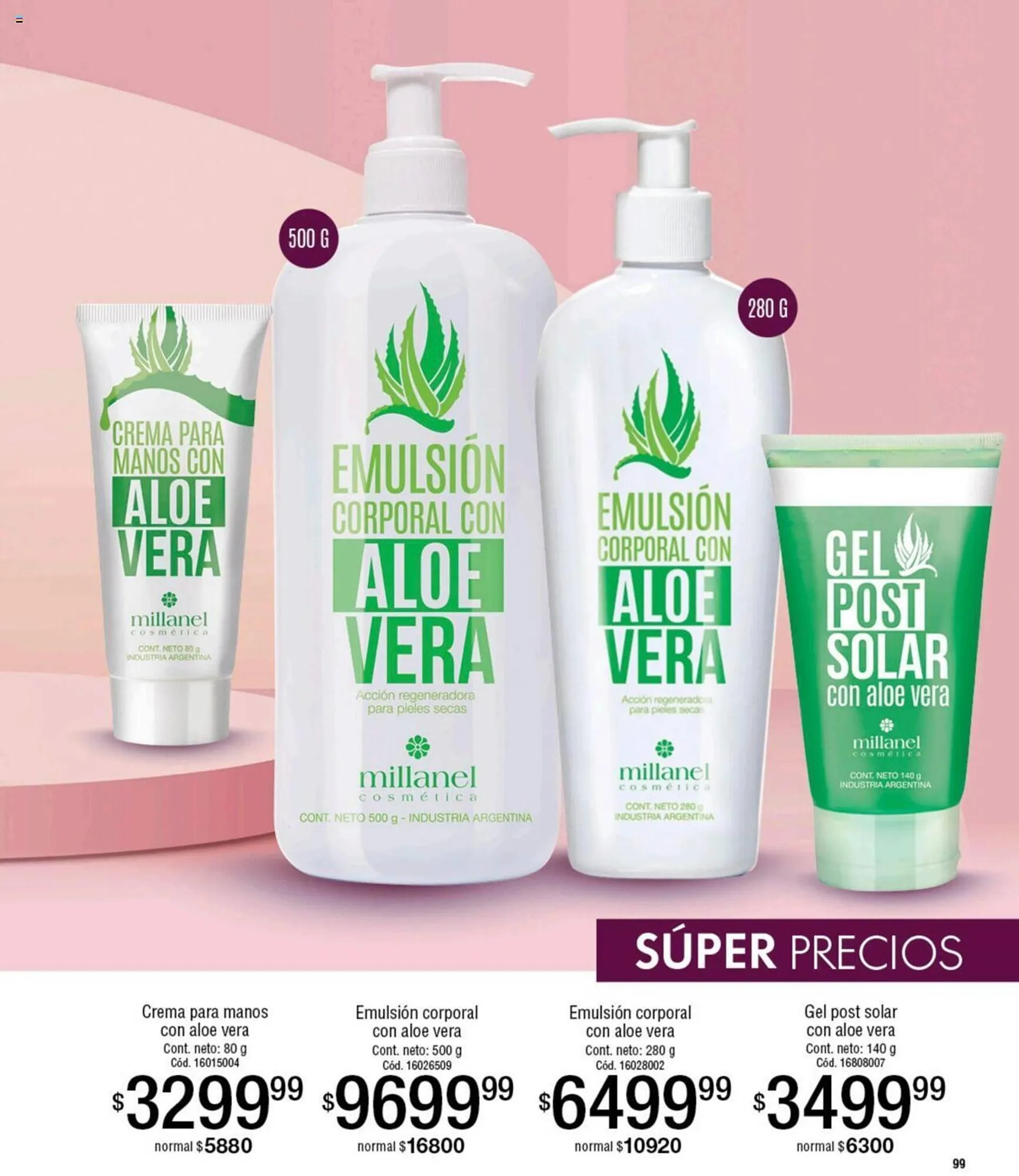 Ofertas de Catálogo Millanel Cosmética 23 de septiembre al 20 de octubre 2024 - Página 99 del catálogo