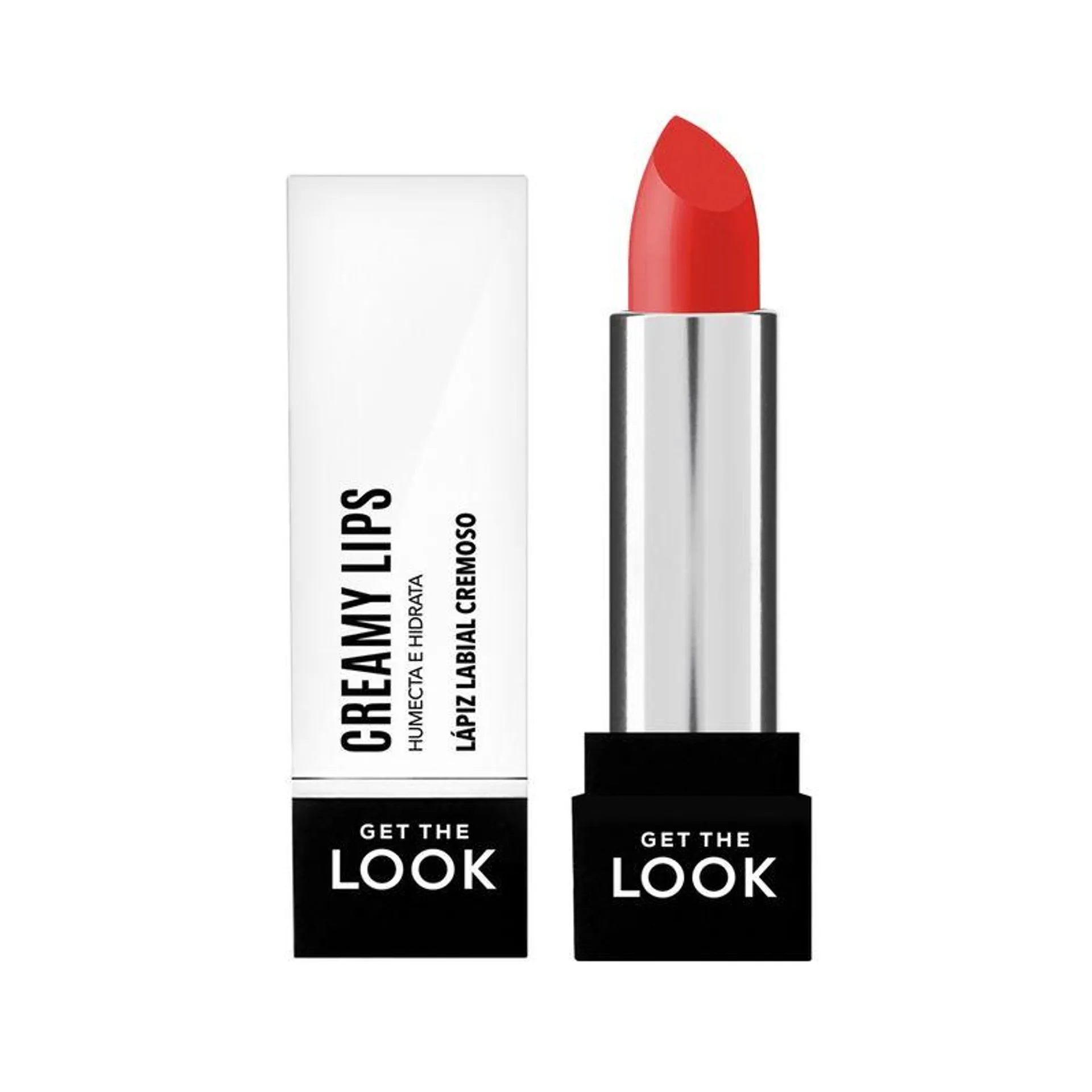 Lápiz Labial Get The Look Creamy Lips Red