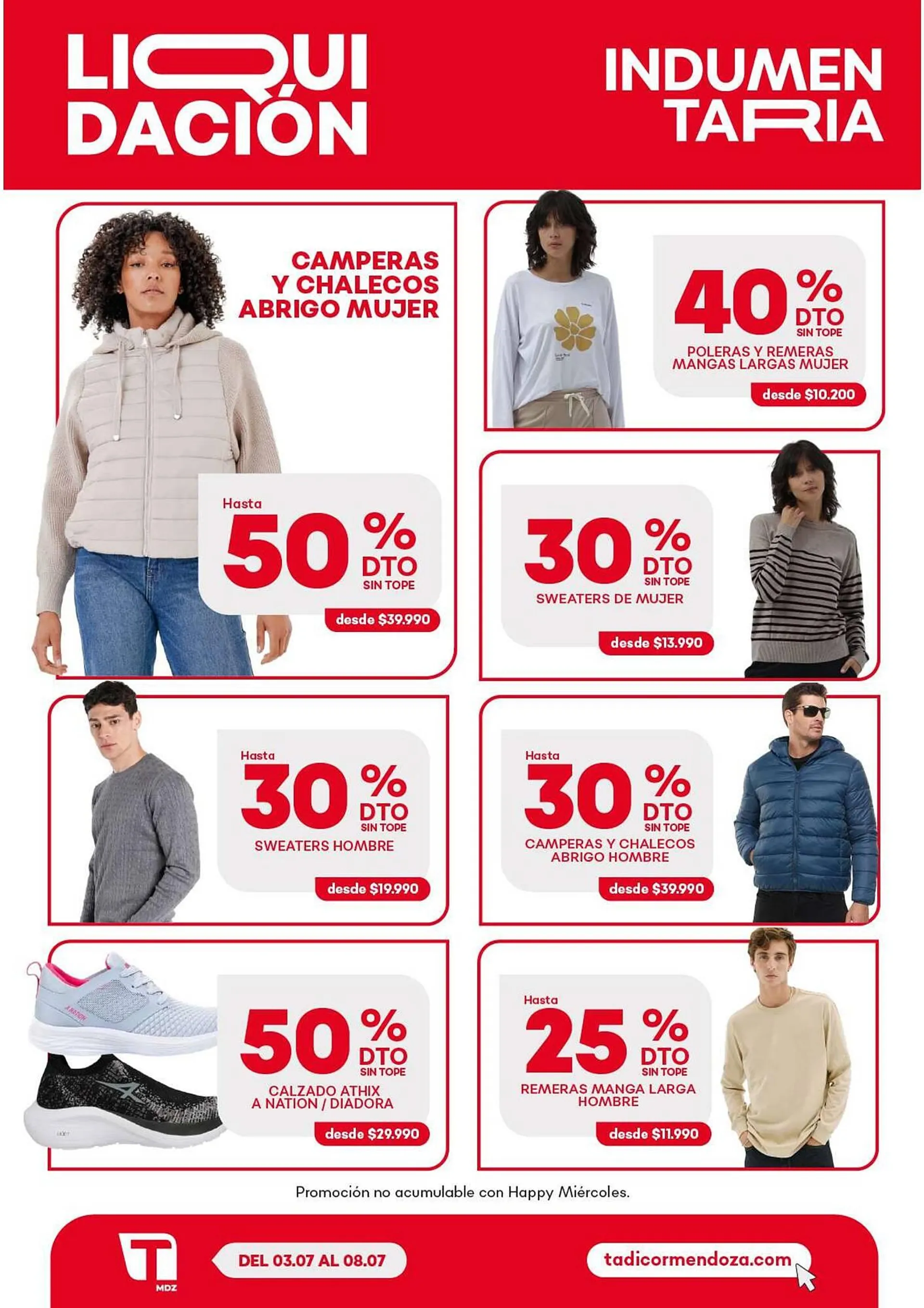Ofertas de Catálogo Supermercados Tadicor 3 de julio al 11 de julio 2025 - Página 1 del catálogo