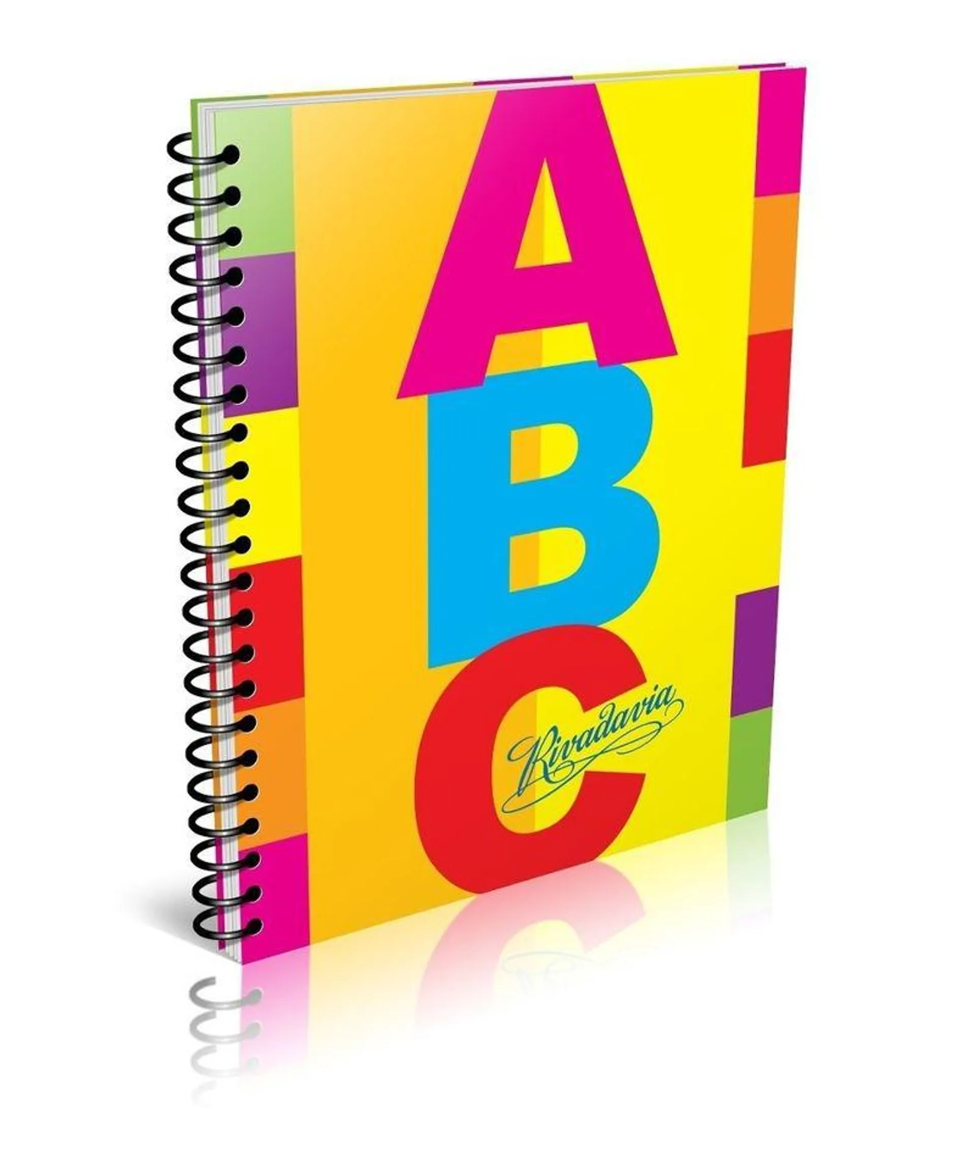 Cuaderno universitario ABC Rivadavia cuadriculado x 60 hojas