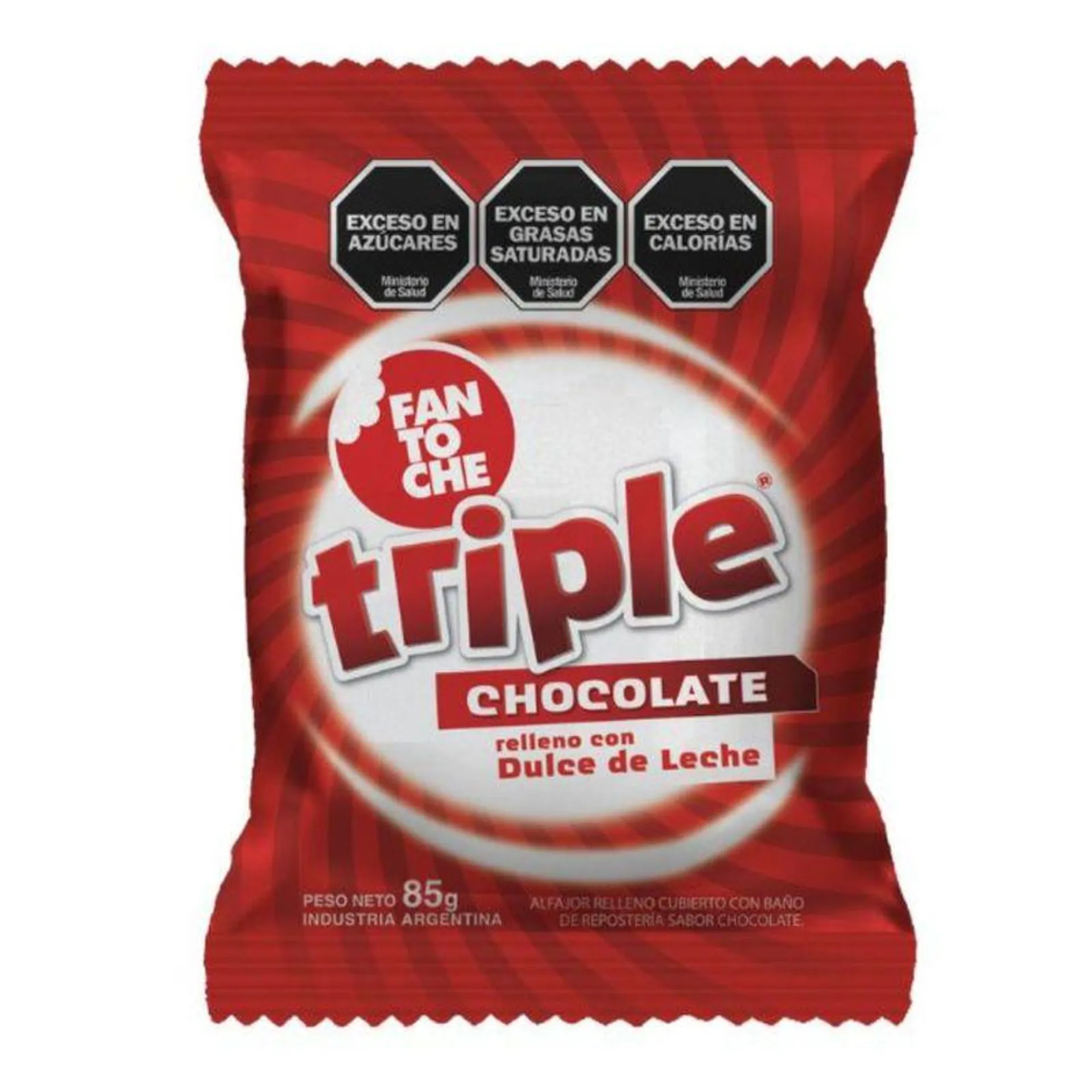 Alfajor Triple Chocolate Fantoche 85 Gr.