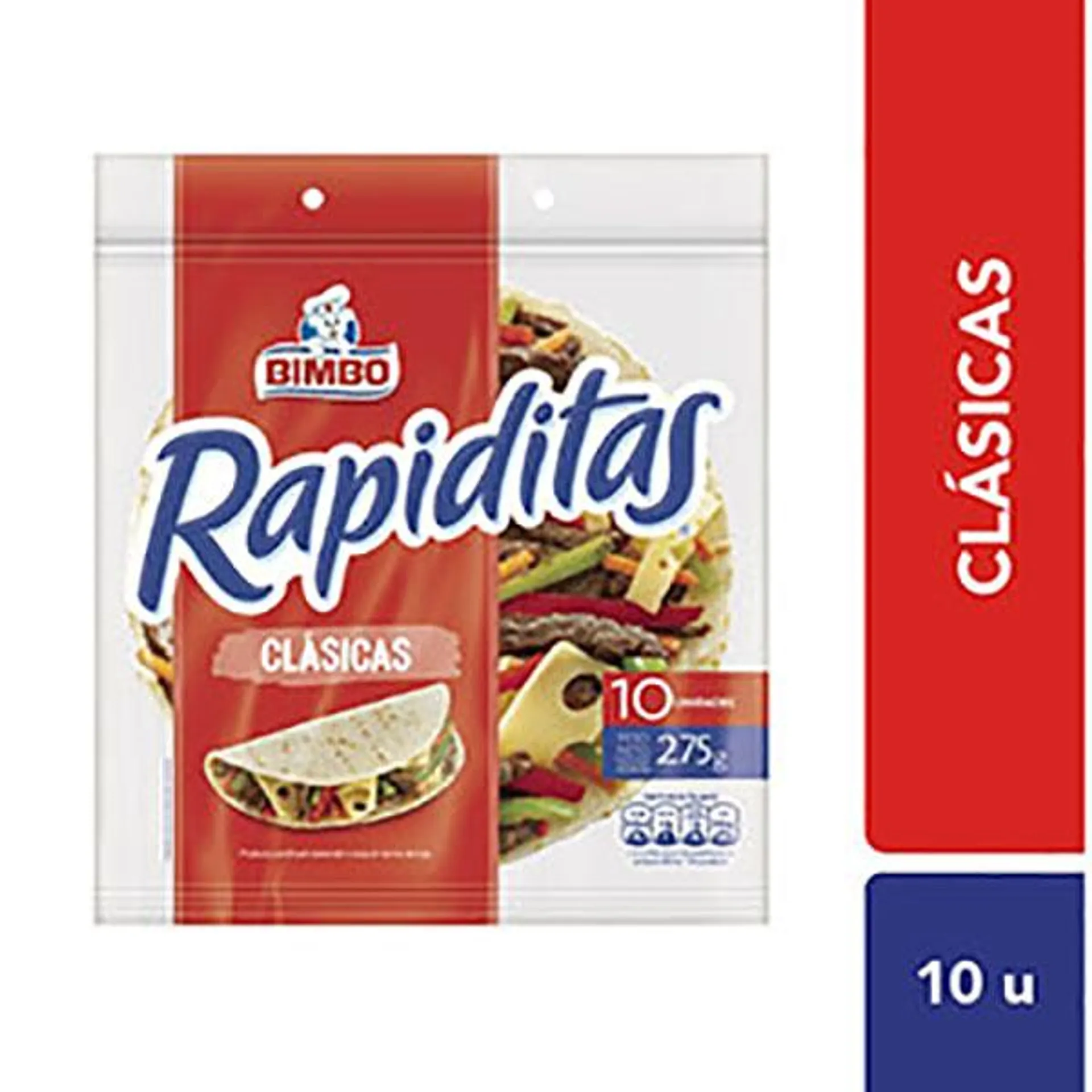 BIMBO RAPIDITAS CLASICAS X275GR