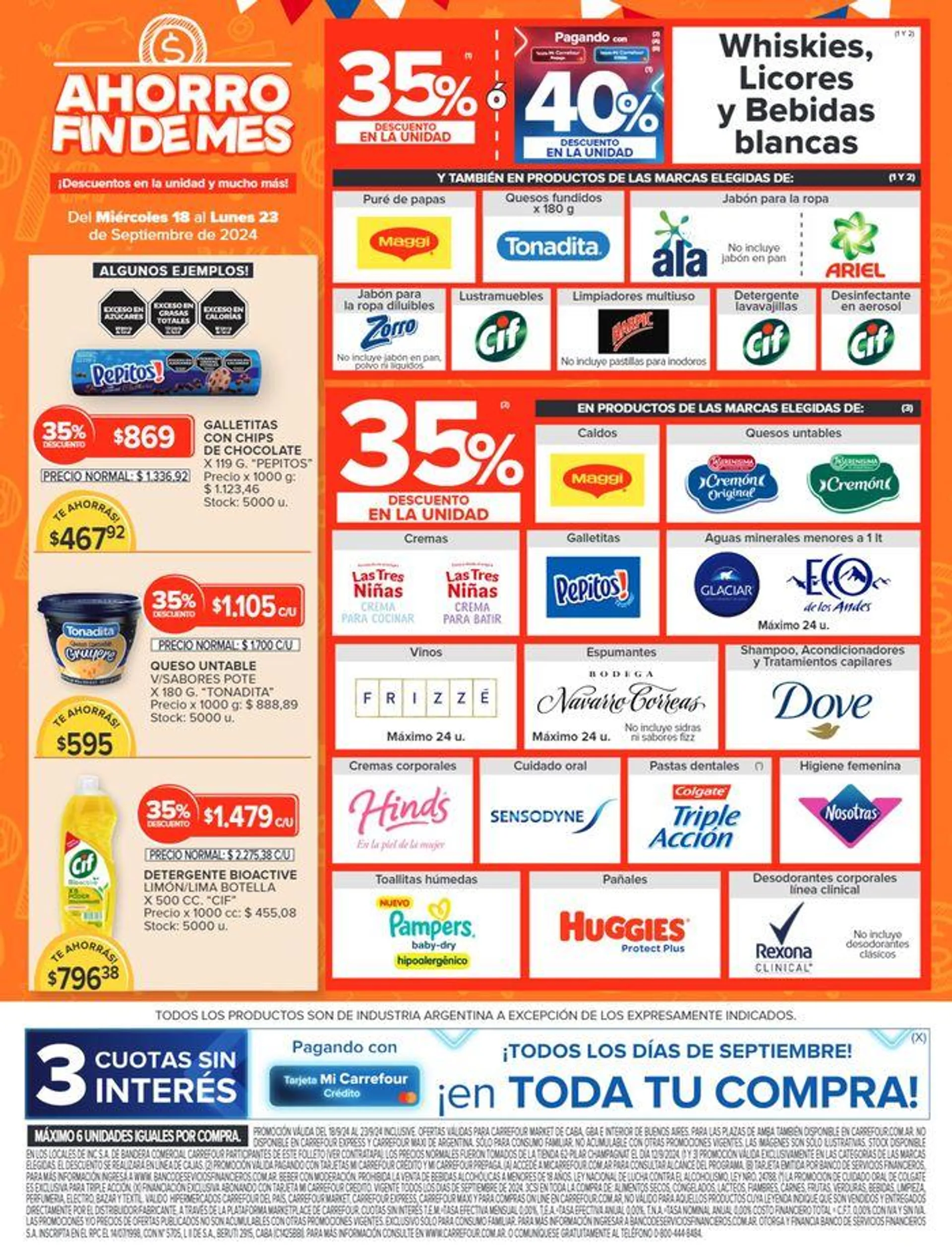 Ofertas de Catálogo Ahorro Fin de Mes Market 18 de septiembre al 23 de septiembre 2024 - Página 16 del catálogo