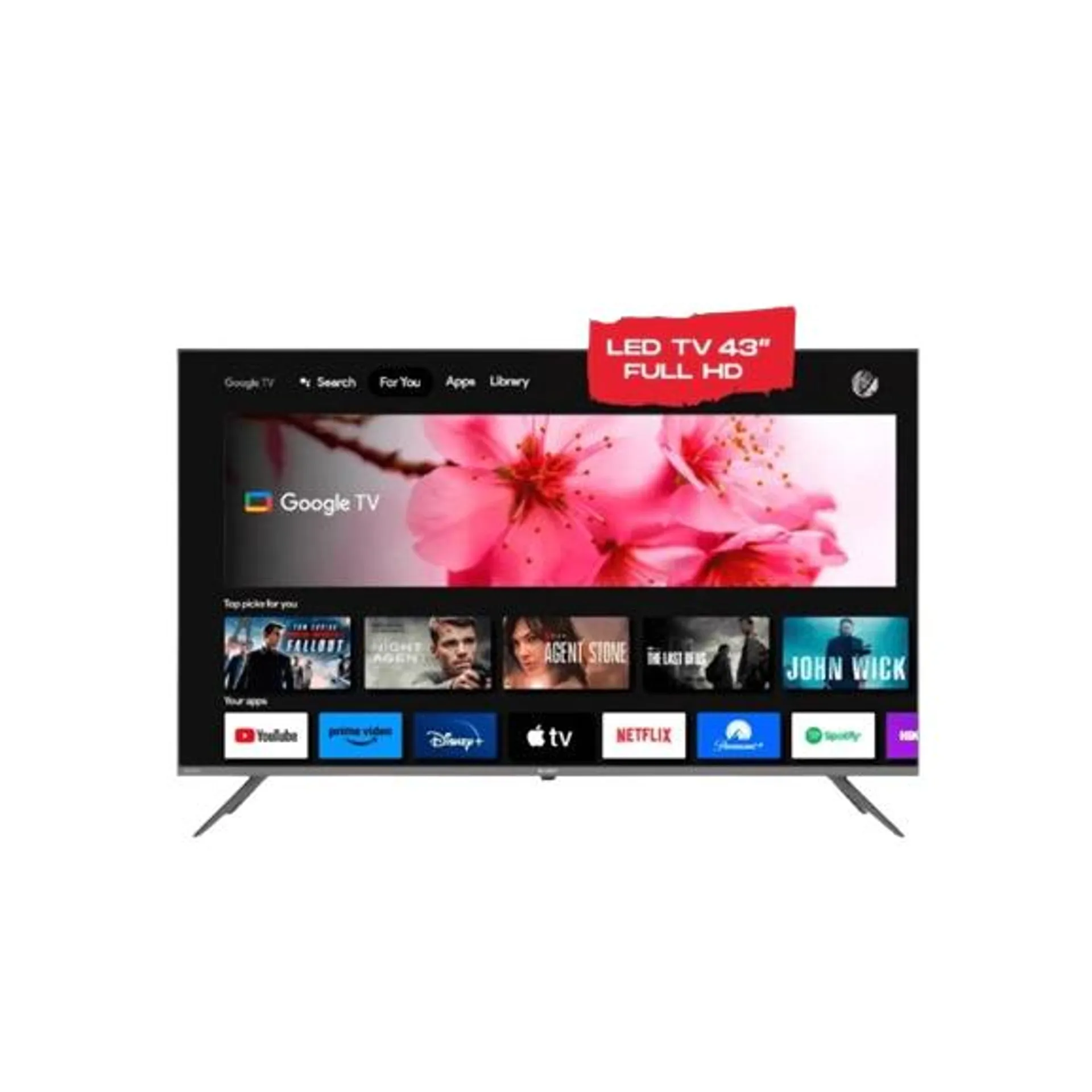 Smart Tv Led 43 Sharp 2T-C43FG6L Full Hd