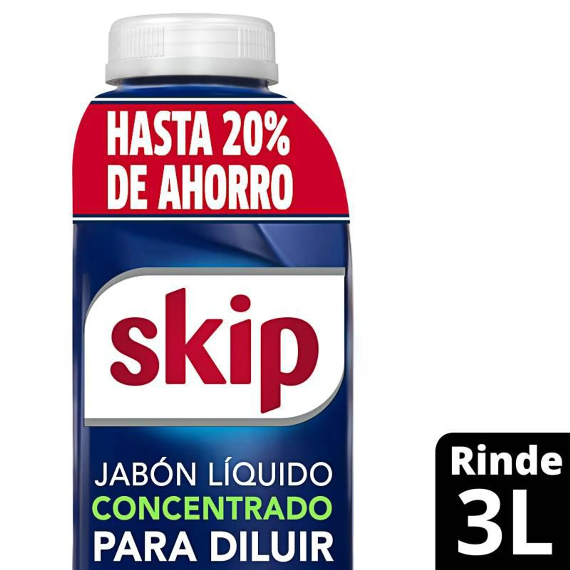 Jabon Liquido para Diluir Bioenzimas Botella Skip x 500 cc.
