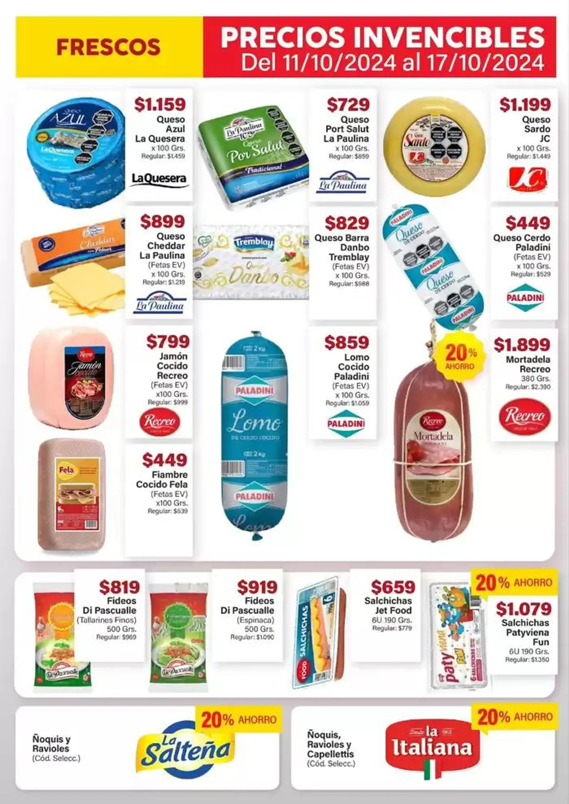 Ofertas de Ofertas Supermercados Aiello 12 de octubre al 26 de octubre 2024 - Página 10 del catálogo