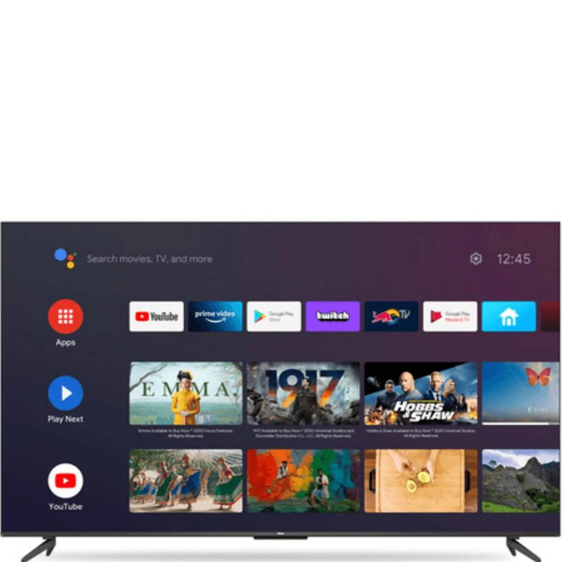 SMART TV RCA 65- GOOGLE TV 4K UHD G65P8UHD