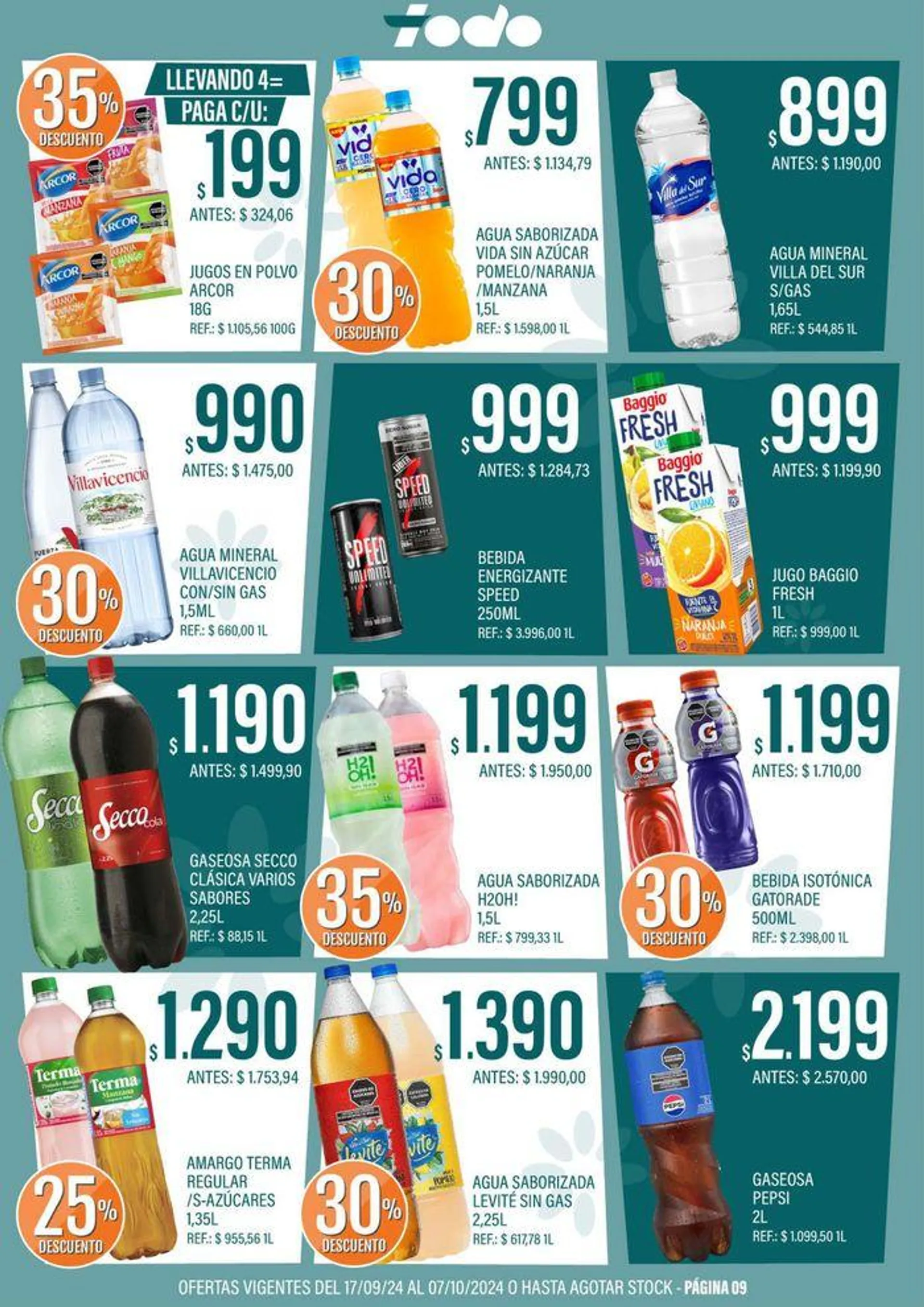 Ofertas de Ofertas de Supermercados Todo 17 de septiembre al 7 de octubre 2024 - Página 9 del catálogo