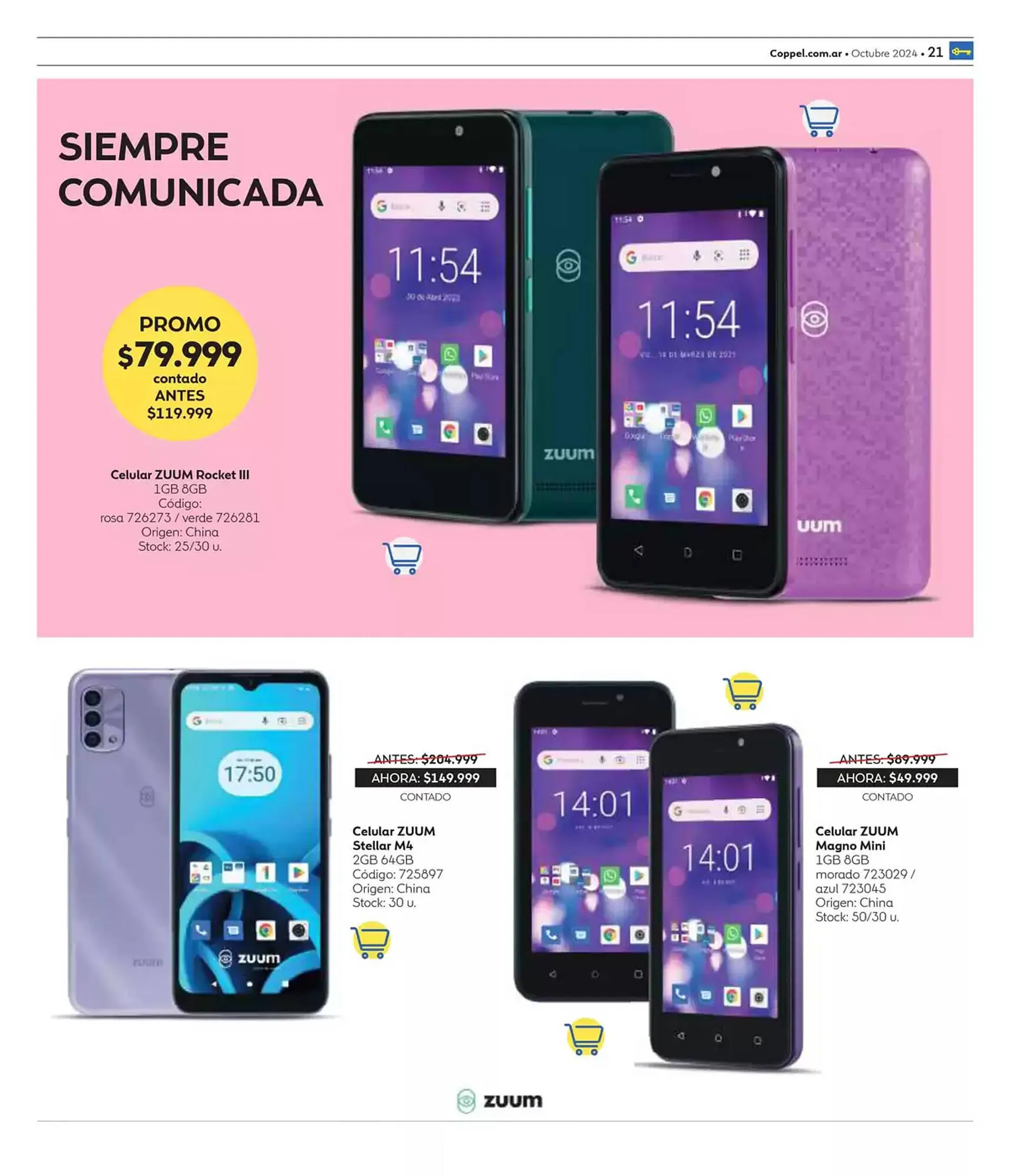 Ofertas de Catálogo Coppel 3 de octubre al 31 de octubre 2024 - Página 21 del catálogo