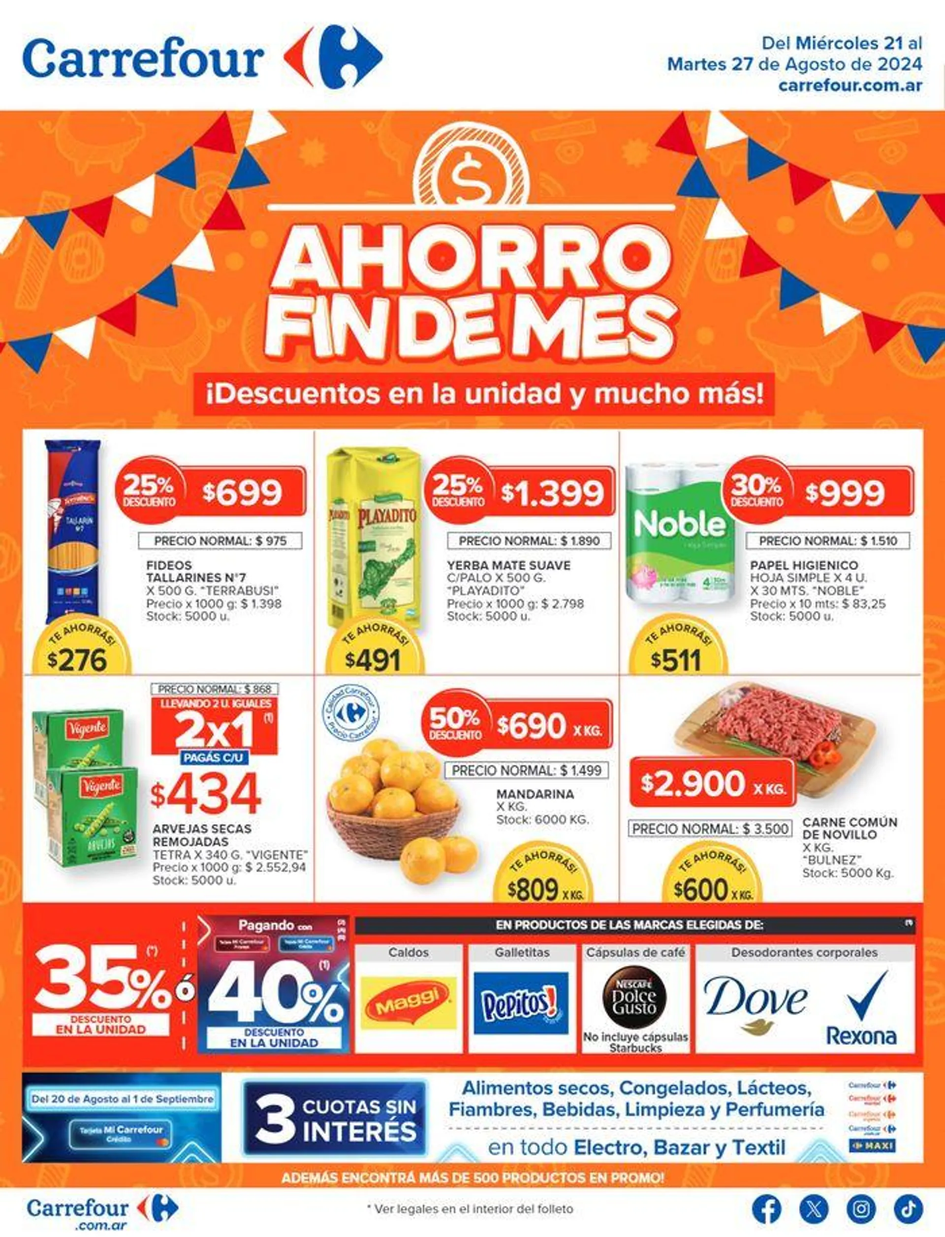 Catálogo Ahorro Fin De Mes Hiper Disponible Hasta El 27 De Agosto De 2024 0329