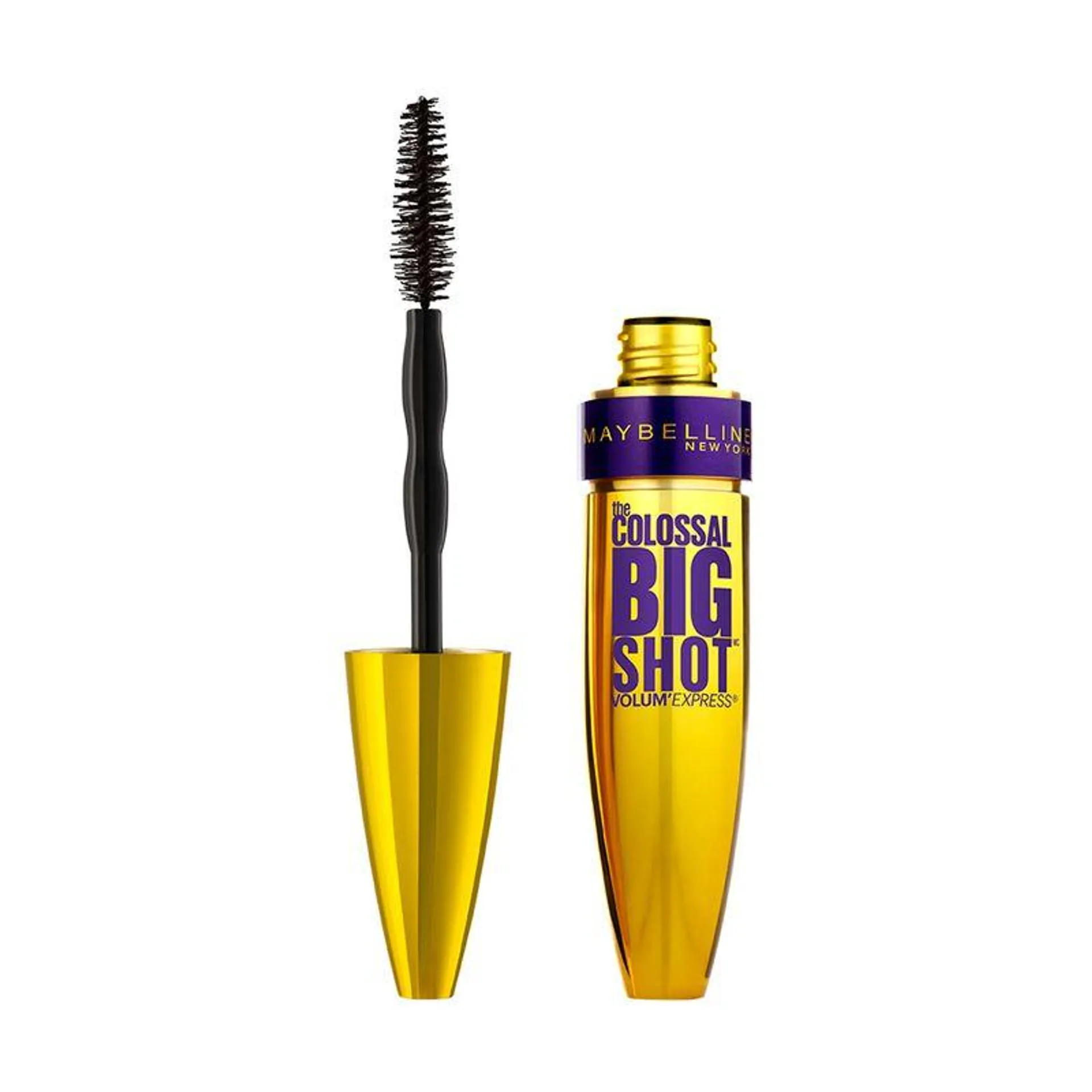 Máscara de Pestañas Maybelline Colossal Big Shot Black Washable x 9 ml