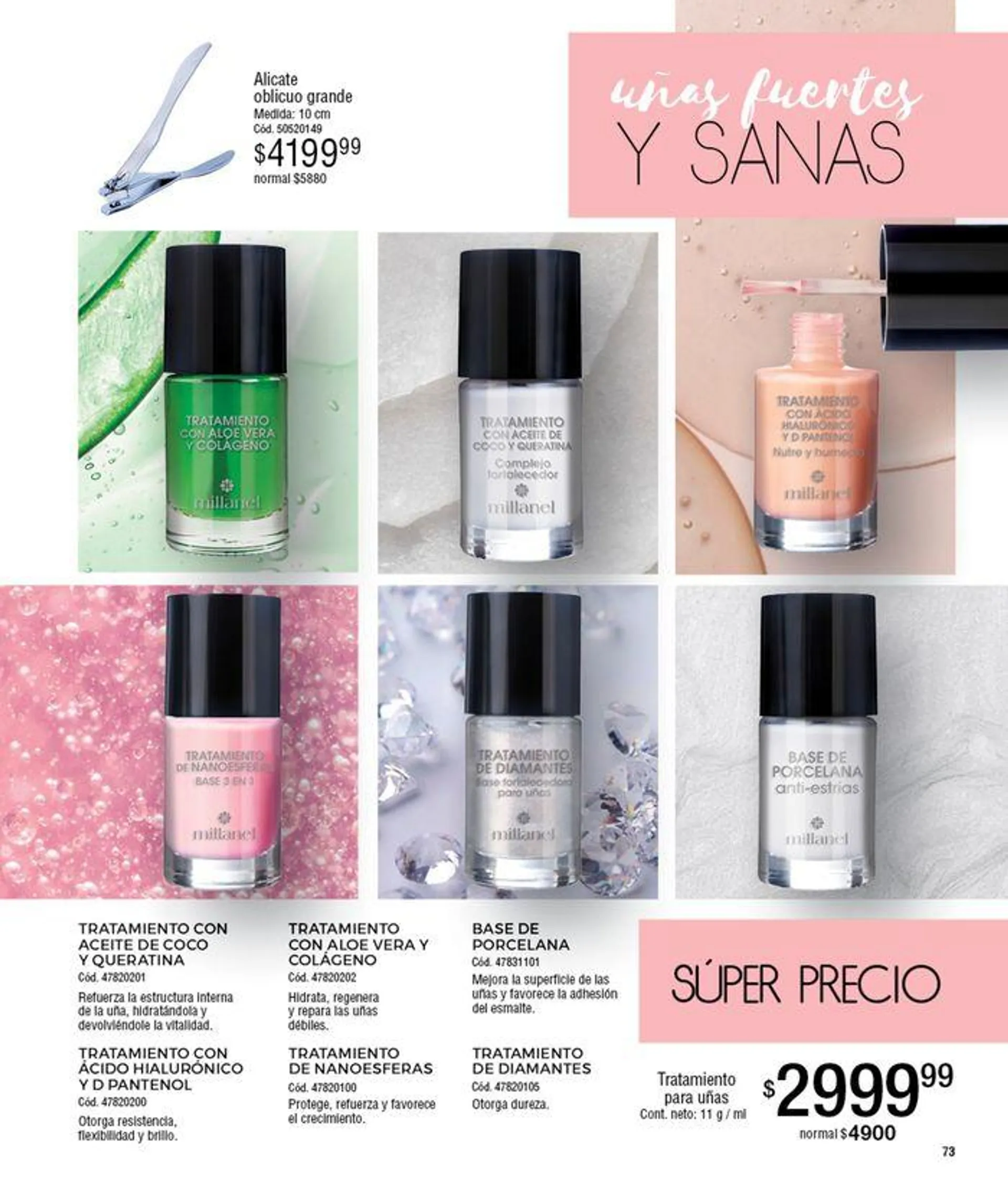 Ofertas de Catálogo Millanel Cosmética 23 de septiembre al 20 de octubre 2024 - Página 73 del catálogo