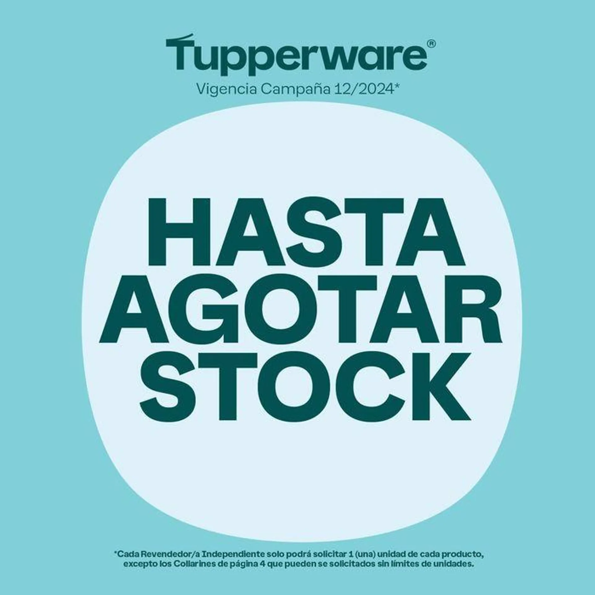 Vigencia Tupperware C12 - 1