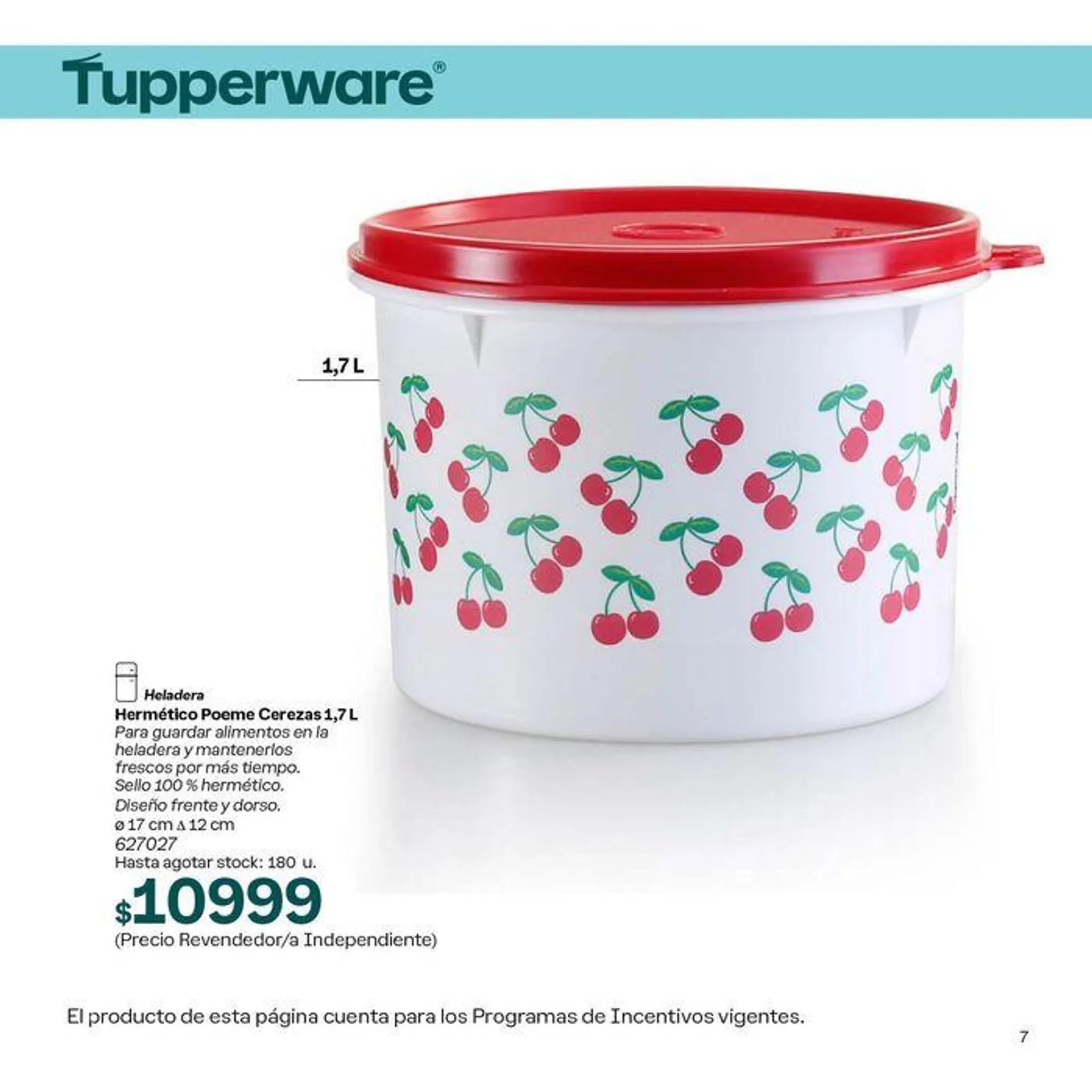 Vigencia Tupperware C12 - 15