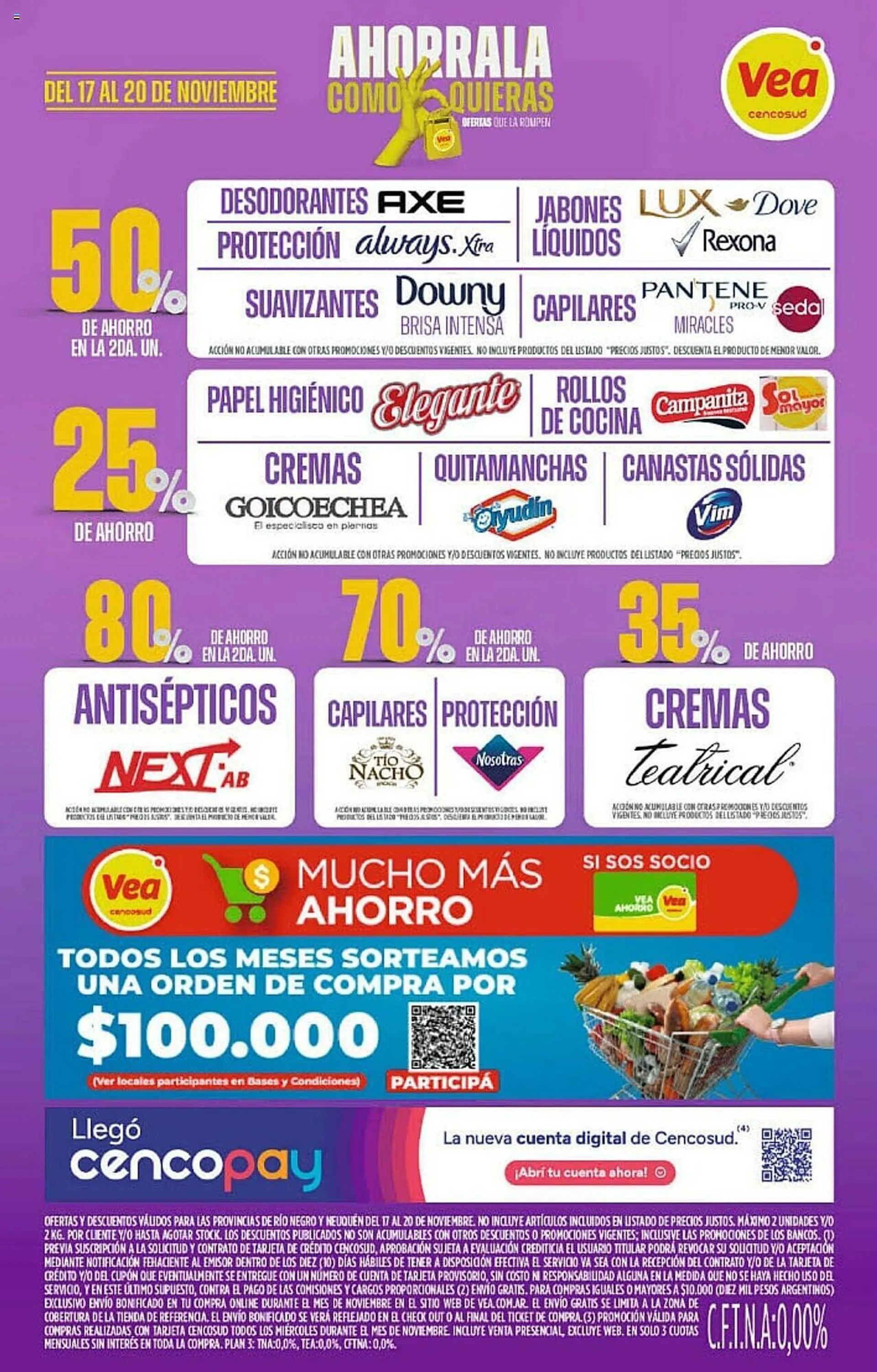 Ofertas de Catálogo Supermercados Vea 17 de noviembre al 20 de noviembre 2023 - Página 2 del catálogo