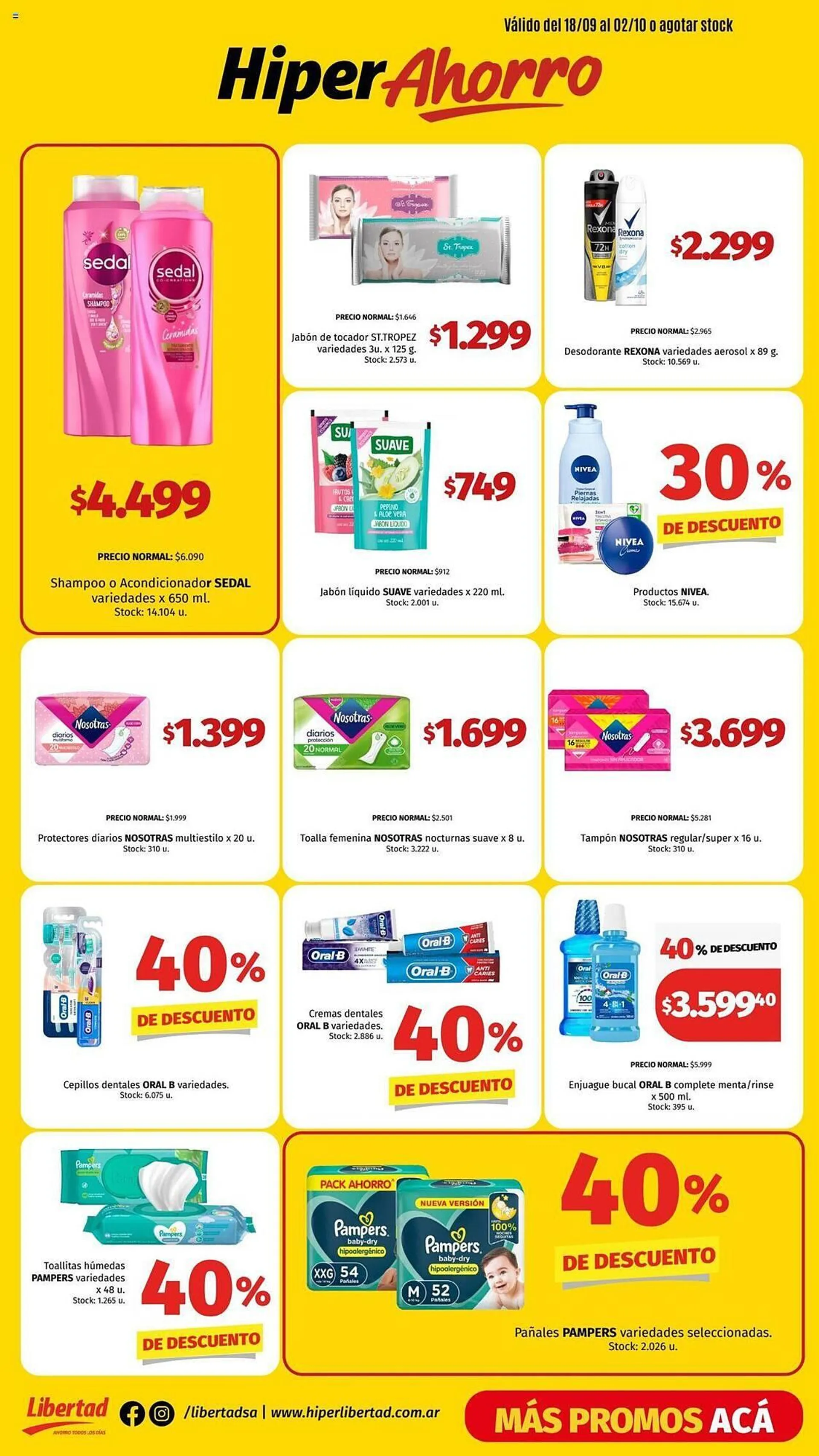 Ofertas de Catálogo Hipermercado Libertad 18 de septiembre al 2 de octubre 2024 - Página 7 del catálogo