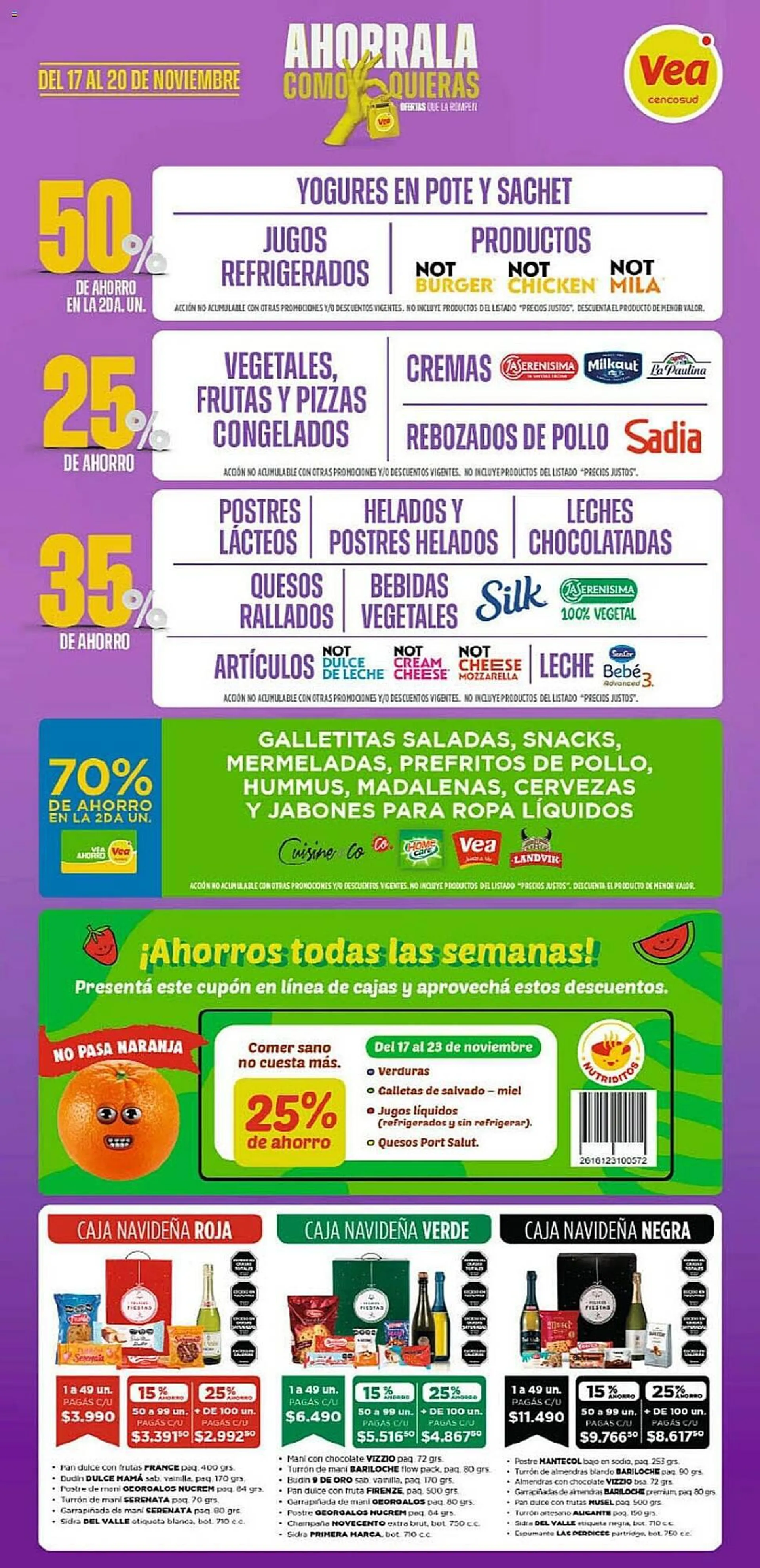 Ofertas de Catálogo Supermercados Vea 17 de noviembre al 20 de noviembre 2023 - Página 6 del catálogo