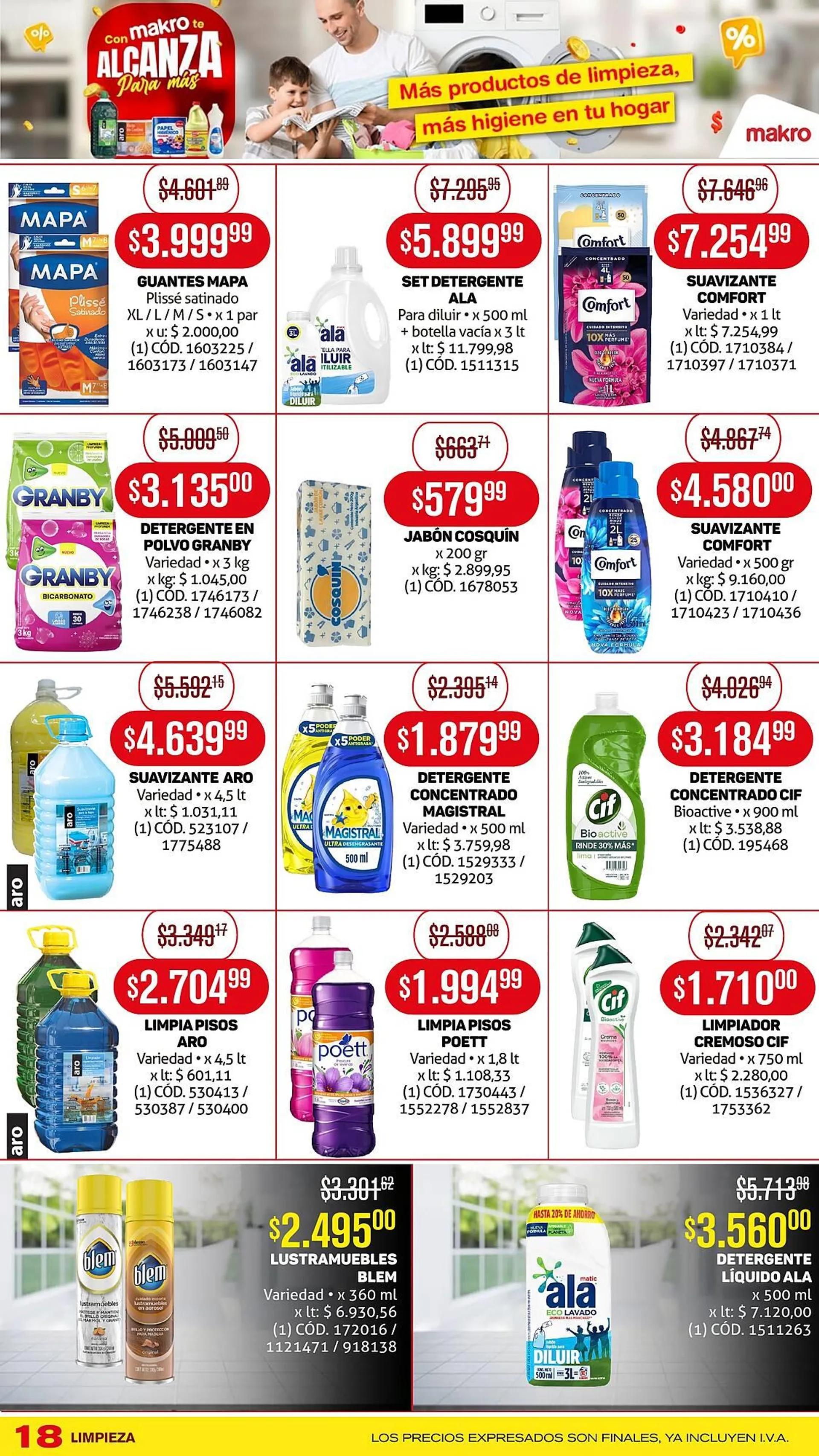 Ofertas de Catálogo Makro 3 de octubre al 9 de octubre 2024 - Página 18 del catálogo