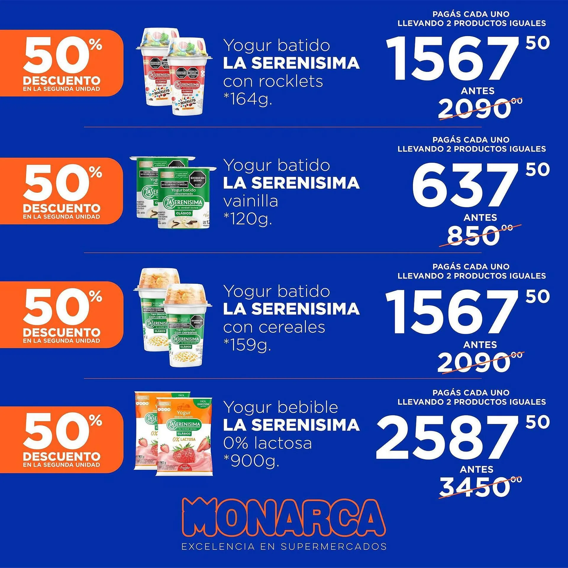 Ofertas de Catálogo Supermercados Monarca 28 de octubre al 30 de octubre 2024 - Página 2 del catálogo