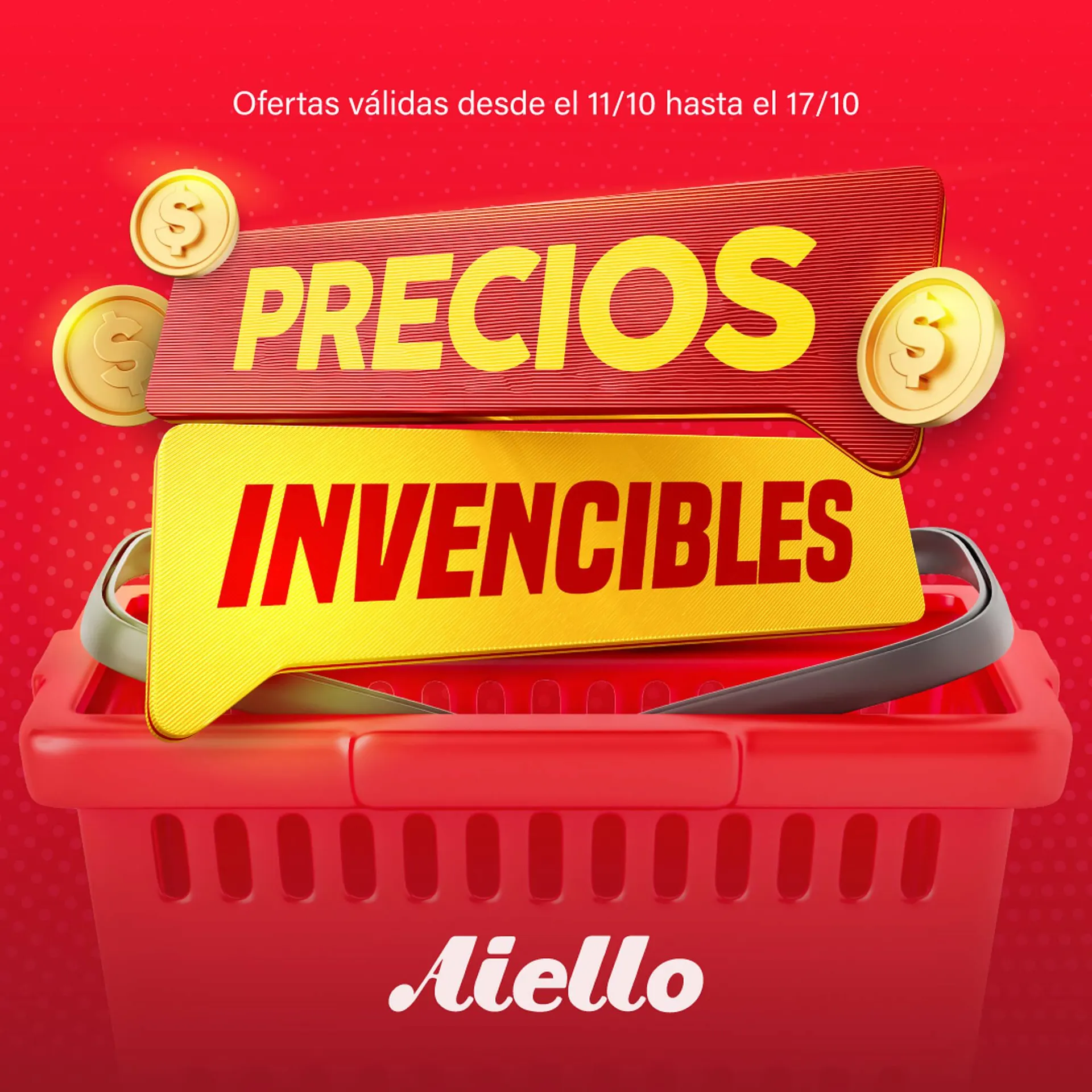 Ofertas de Catálogo Supermercados Aiello 11 de octubre al 31 de octubre 2024 - Página 1 del catálogo