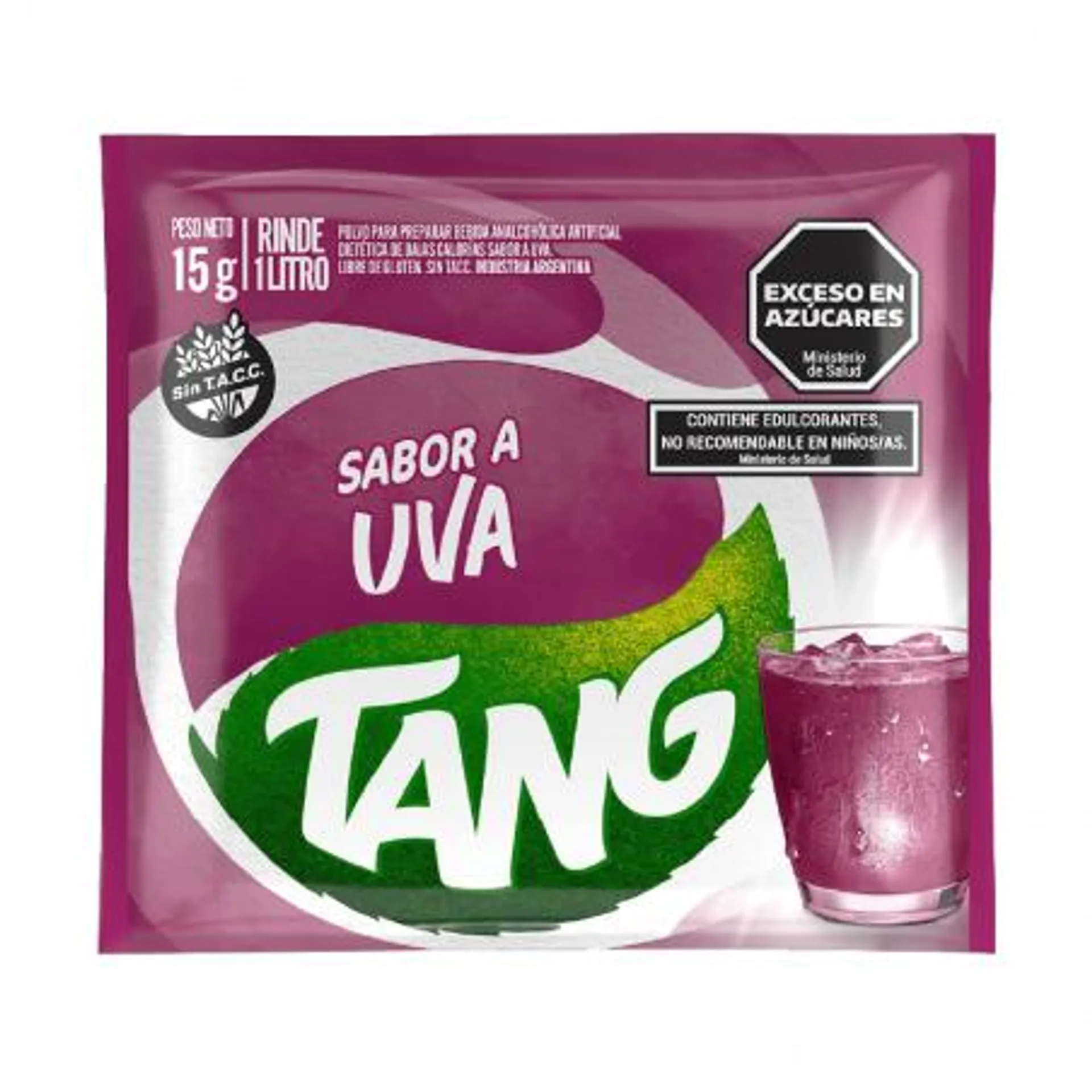 JUGO EN POLVO TANG UVA 29 GRS