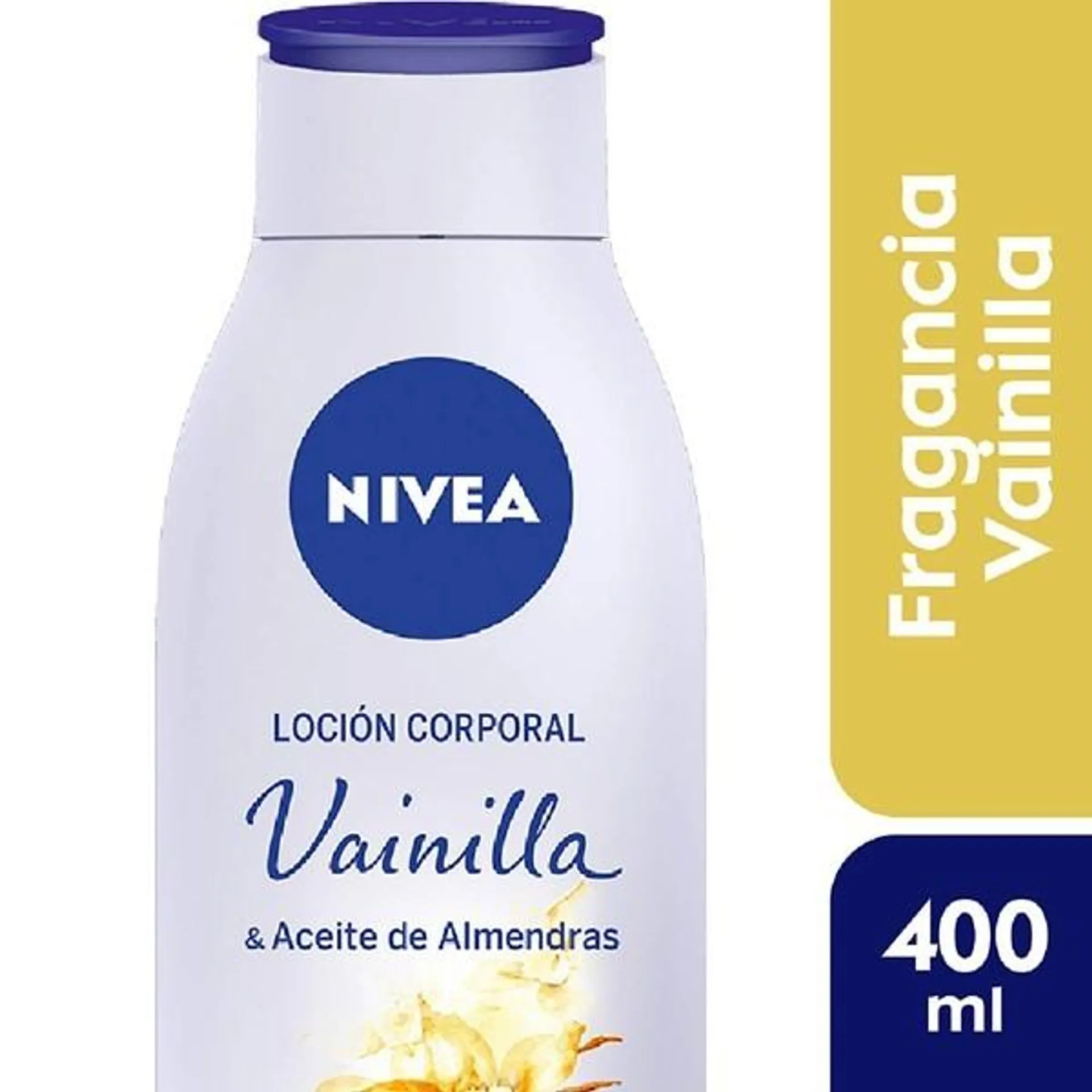 Nivea Loción Corporal vainilla Y Aceite de Almendras Piel Normal a Seca 400 ml