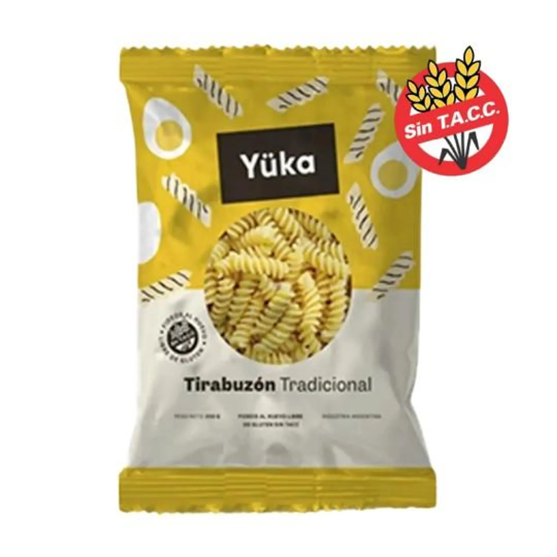 FIDEOS CELIACOS YUKA HUEVO 250 GRS