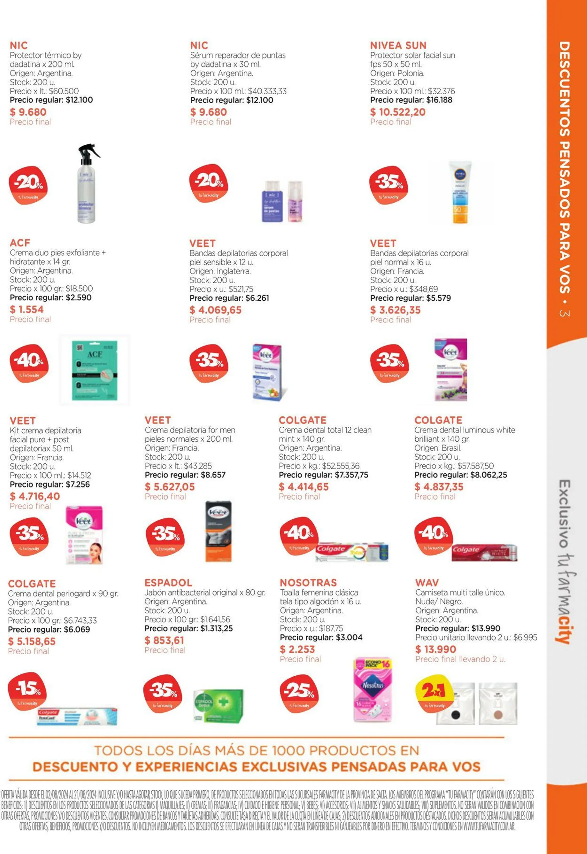 Ofertas de Farmacity 1 de agosto al 31 de agosto 2024 - Página 3 del catálogo