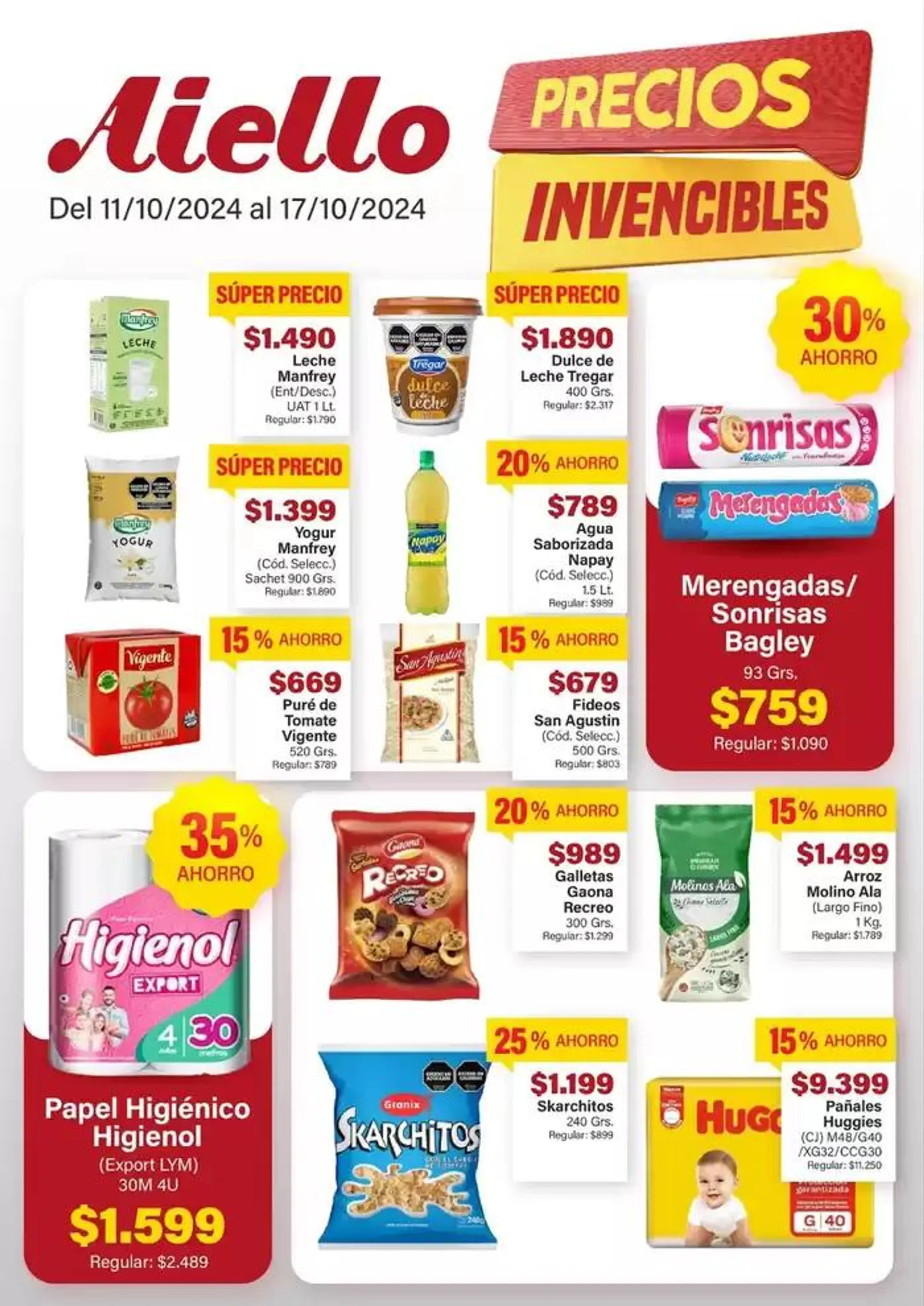 Ofertas de Ofertas Supermercados Aiello 12 de octubre al 26 de octubre 2024 - Página 6 del catálogo