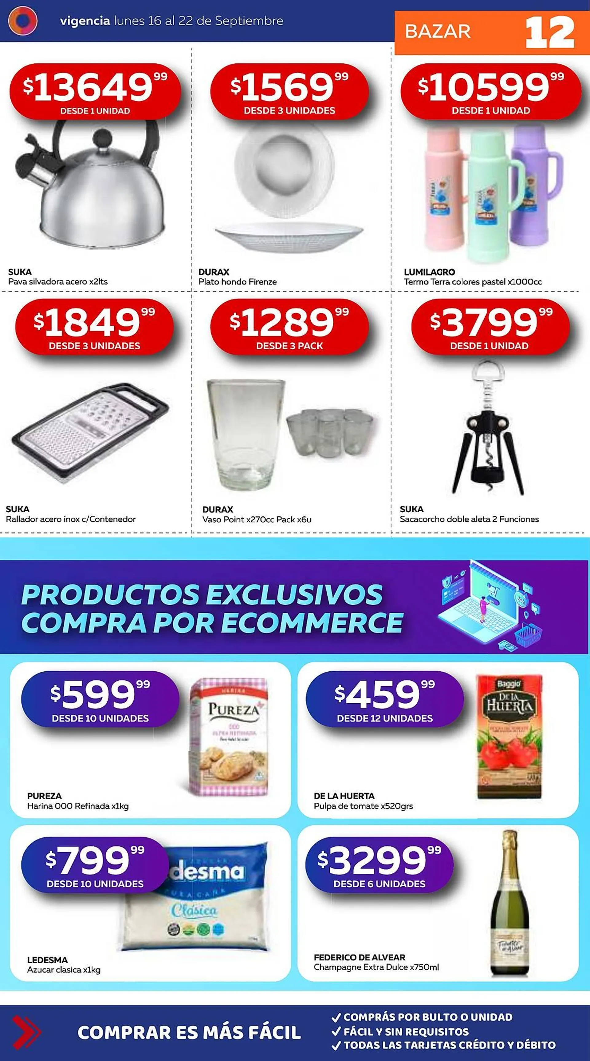 Ofertas de Catálogo Maxi Ofertas 16 de septiembre al 22 de septiembre 2024 - Página 12 del catálogo