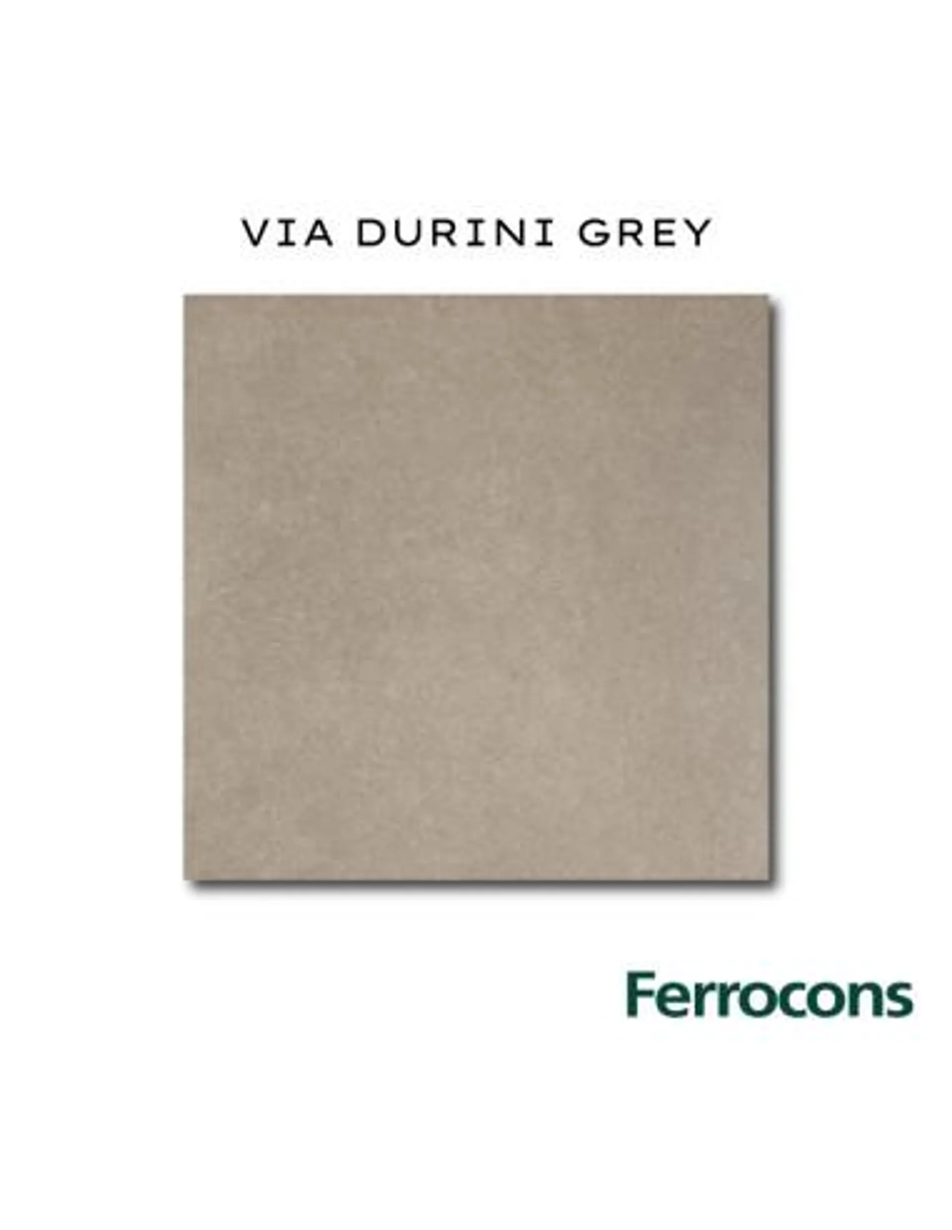 PORTOBELLO VIA DURINI GREY 60X60 NAT RET