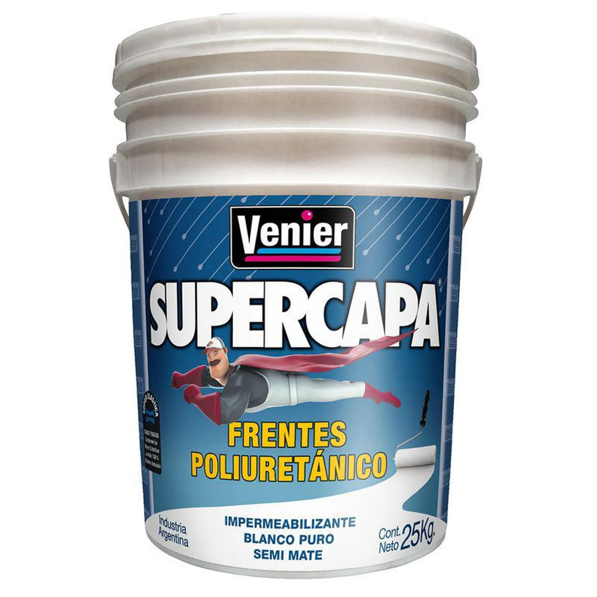 Frentes Supercapa Venier Blanco 25 Kg.