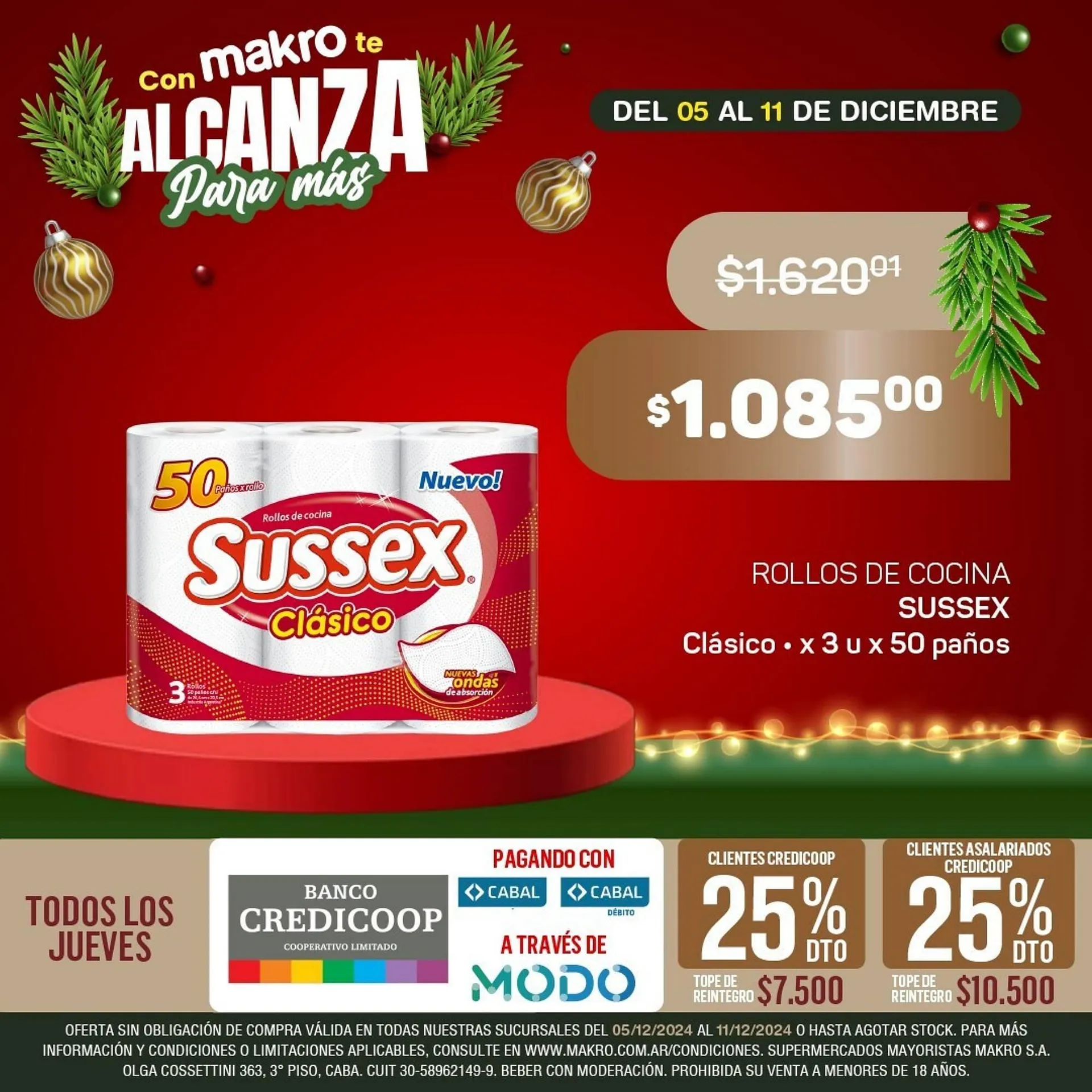 Ofertas de Catálogo Makro 5 de diciembre al 11 de diciembre 2024 - Página 2 del catálogo