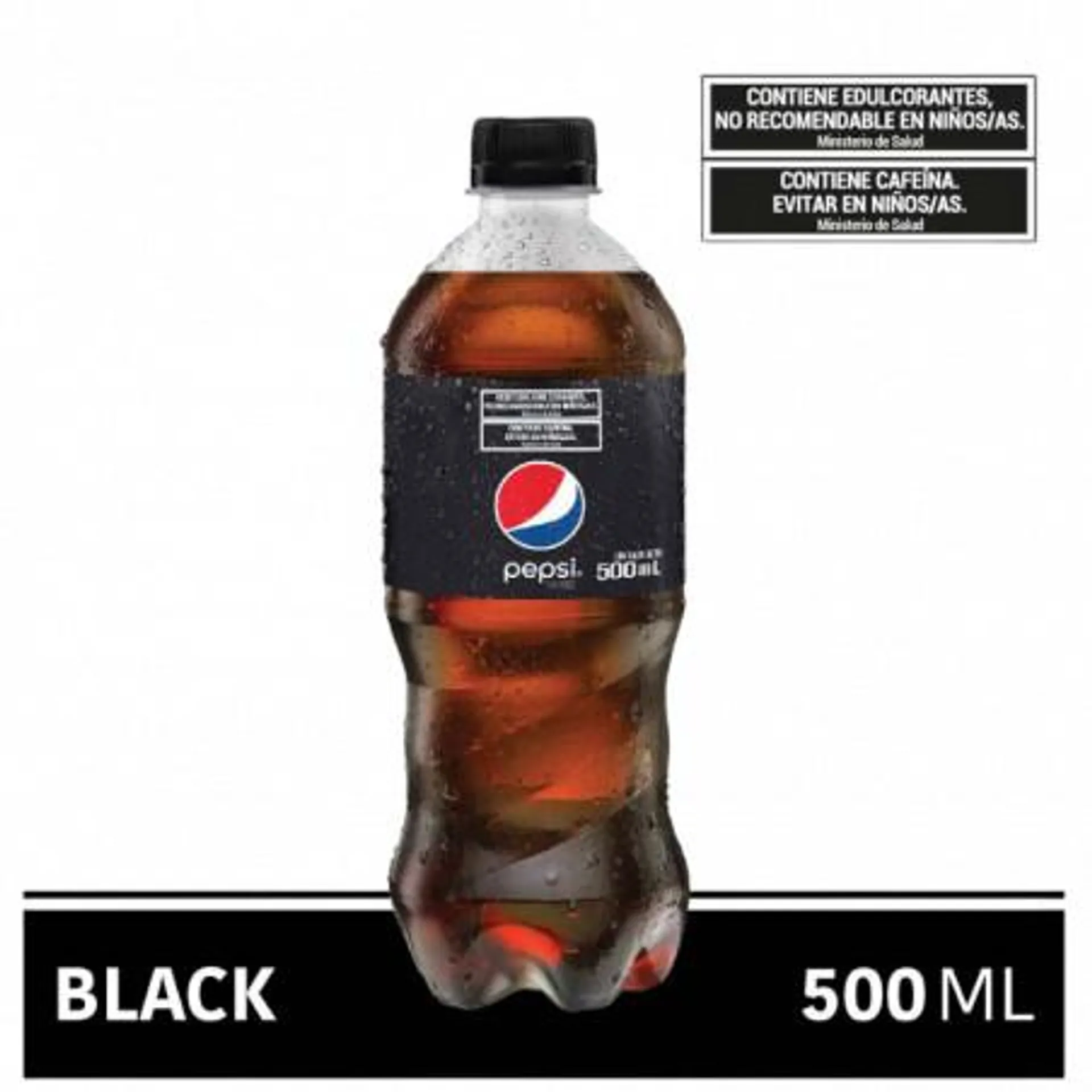 GASEOSA DIET PEPSI BLACK 500 CC.