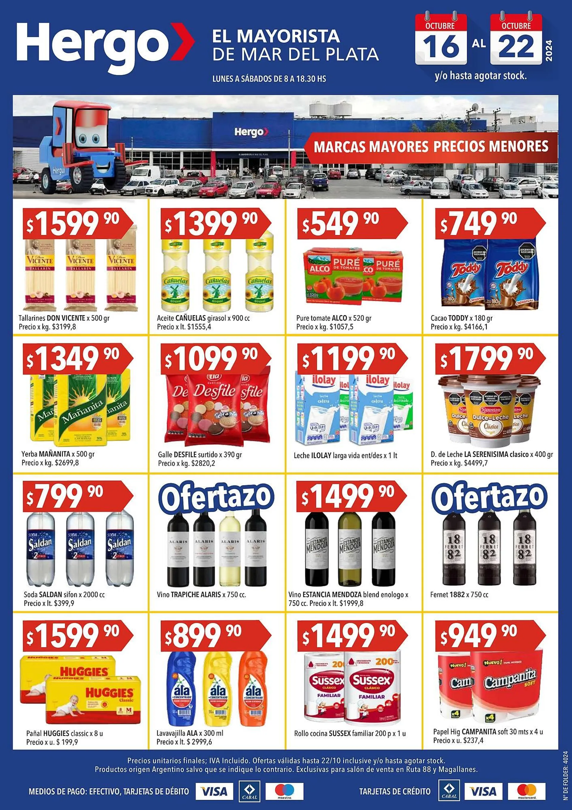 Ofertas de Catálogo Hergo 16 de octubre al 22 de octubre 2024 - Página  del catálogo