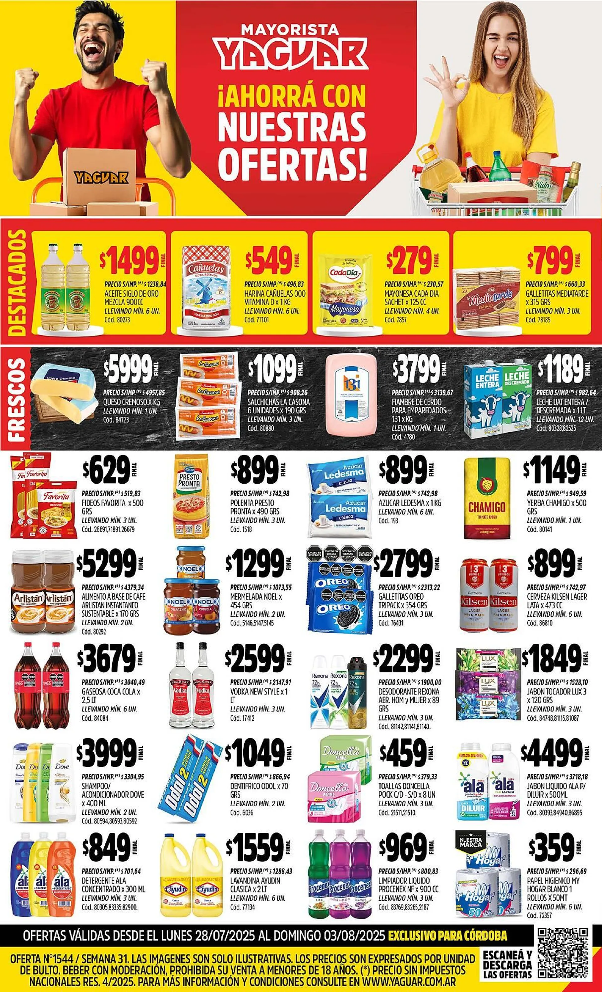 Catálogo Supermercados Yaguar - 1