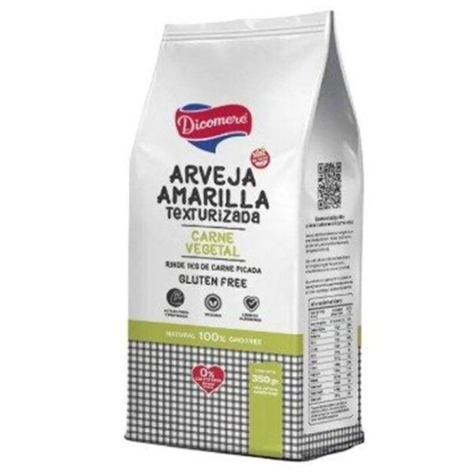 Arveja Amarilla Texturizada Orgánica – 350gr – Dicomere