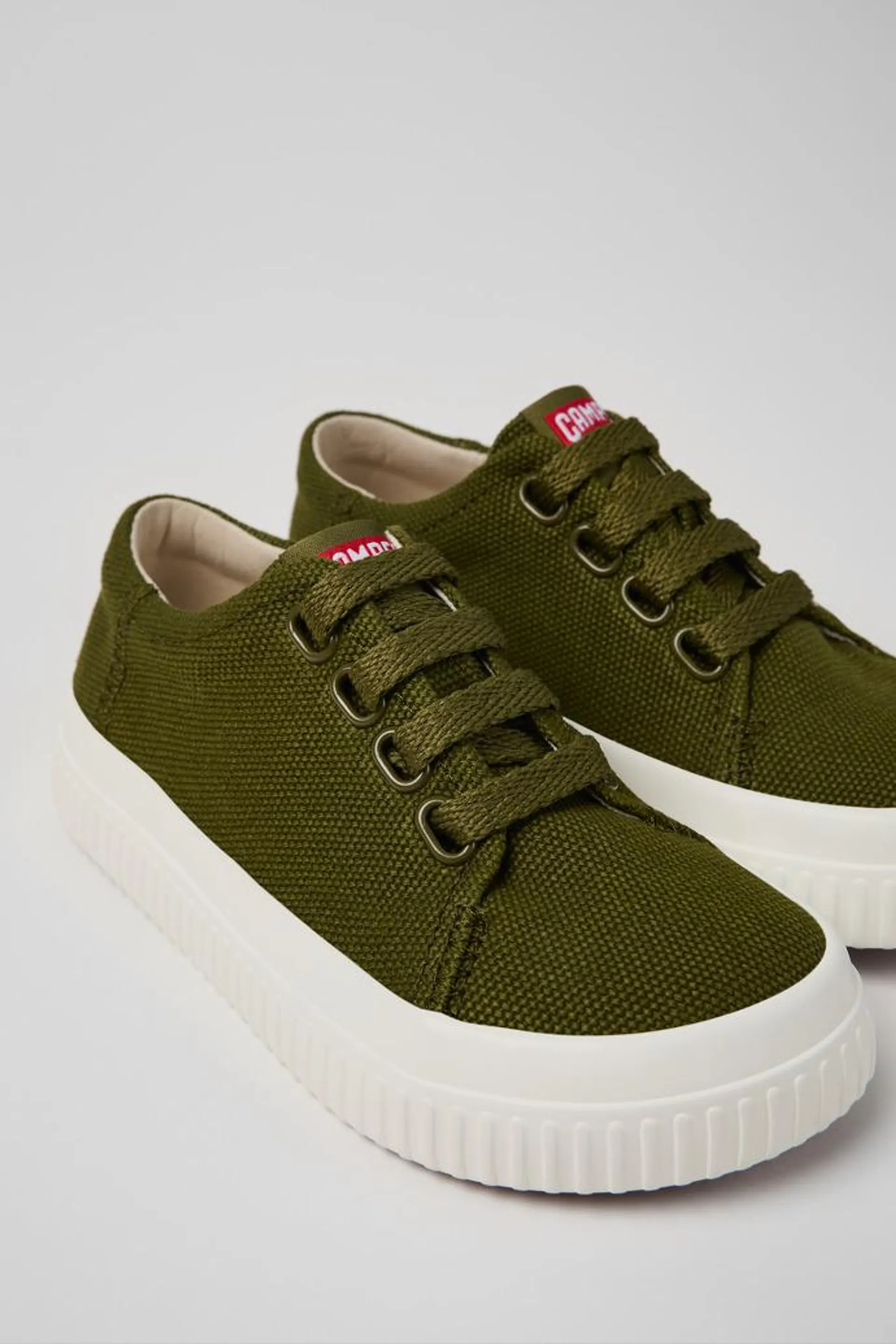 Peu Roda Sneaker de tejido verde